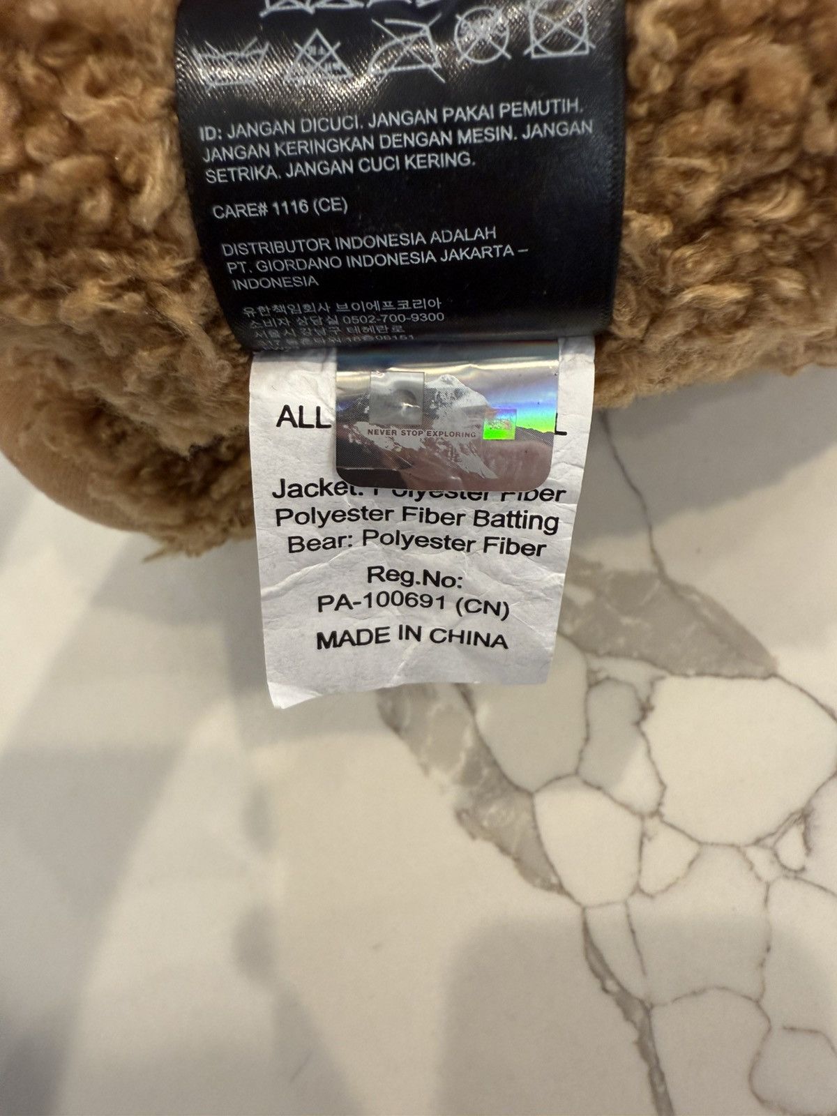 Supreme Supreme The North Face Bear “Tan” Size ONE SIZE - 5 Thumbnail