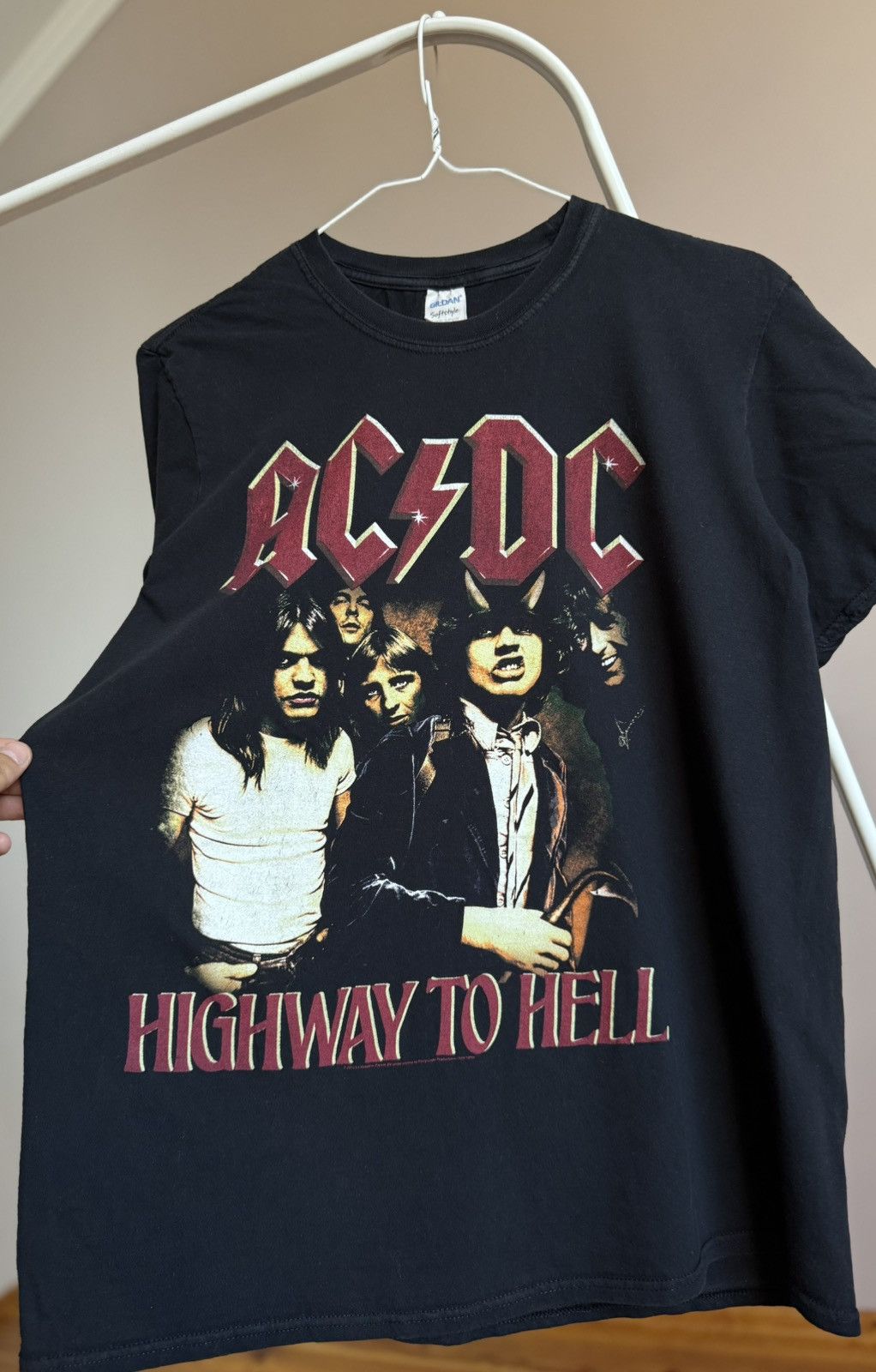 Band Tees Vintage AC/DC Highway To Hell Shirt Tee Size US M / EU 48-50 / 2 - 2 Thumbnail
