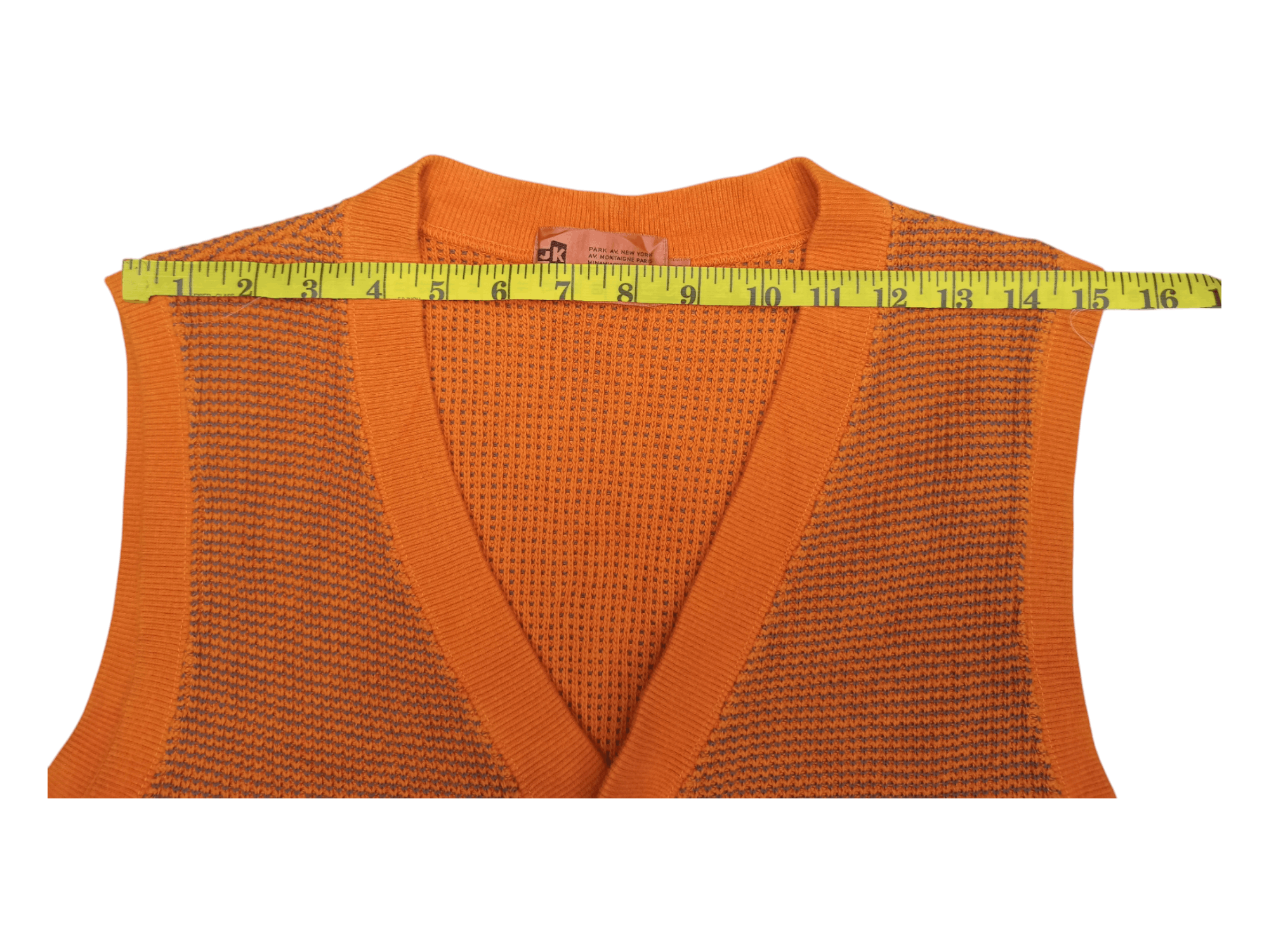 Mr. Junko Nice 💥 Mr. Junko Orange Koshino Vest Size US M / EU 48-50 / 2 - 20 Thumbnail