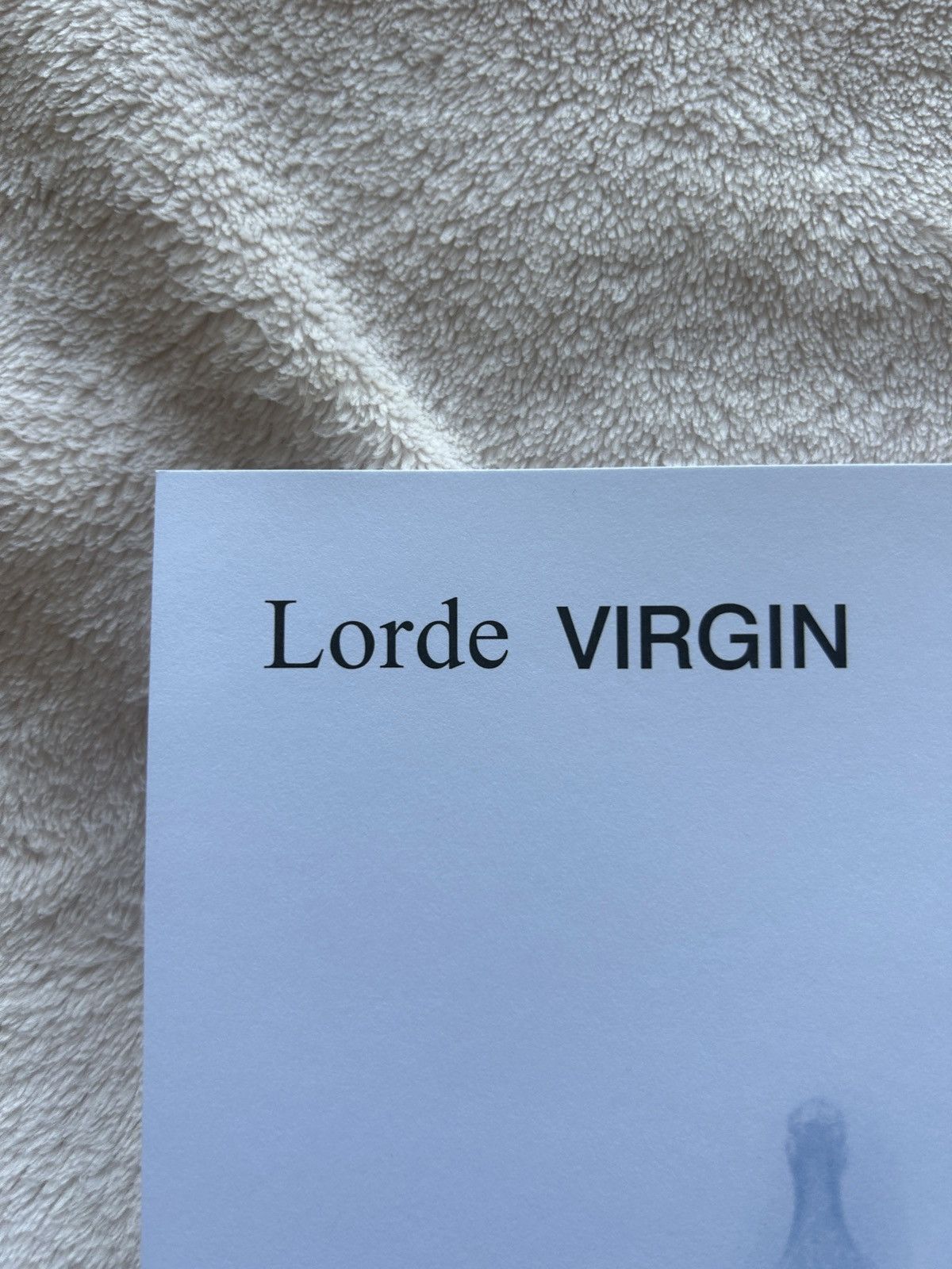Other Lorde Advance Listening Virgin Poster Size ONE SIZE - 2 Thumbnail