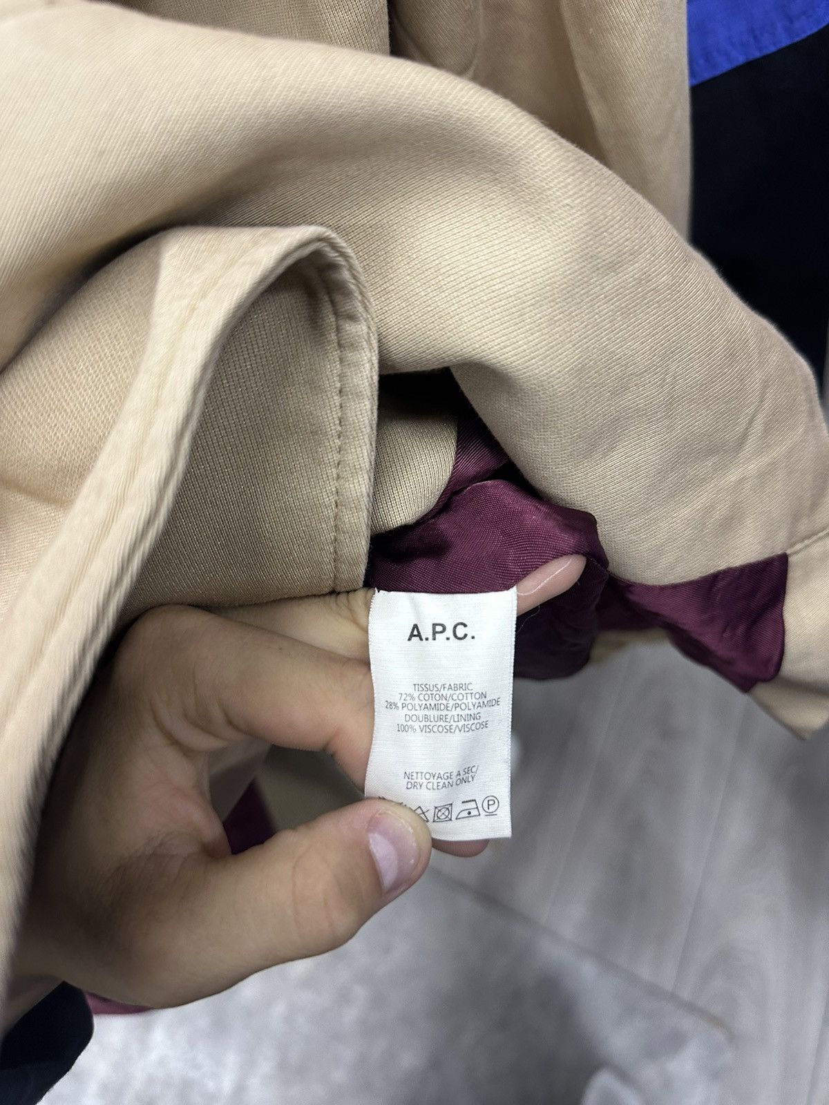 A.P.C. A.P.C Rue Madame Paris Trench Coat Jacket Size M / US 6-8 / IT 42-44 - 10 Thumbnail