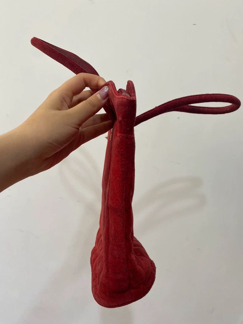 Vivienne Westwood Vivienne Westwood size os Red vintage Saturn floral tote ba Size ONE SIZE - 6 Thumbnail