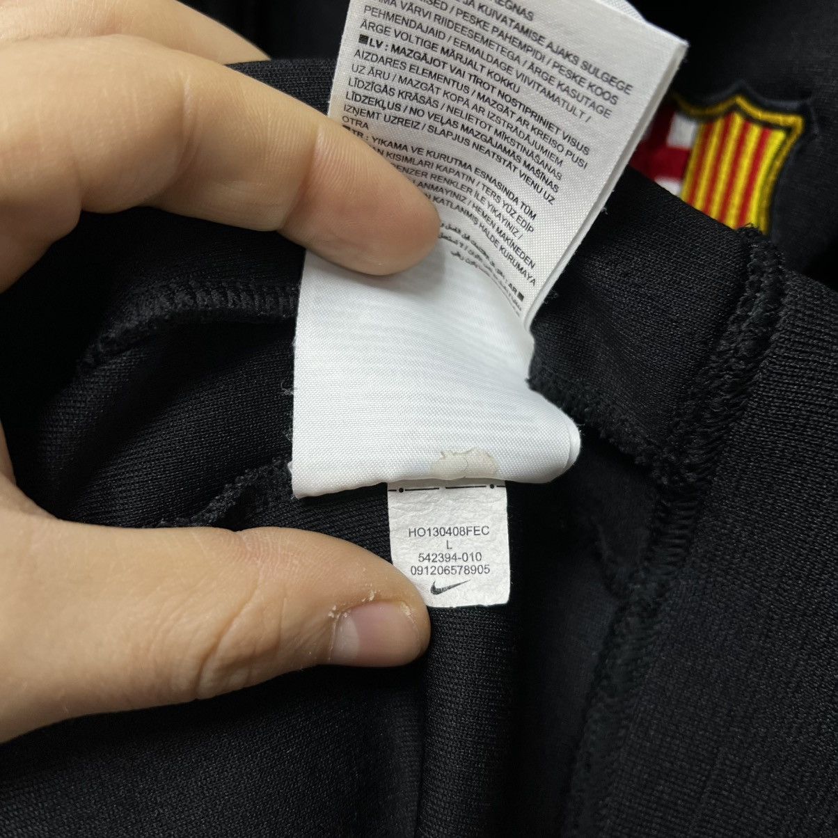 Nike FC Barcelona BARCA Nike Track Jacket Full Zip Men's y2k Size US L / EU 52-54 / 3 - 16 Thumbnail