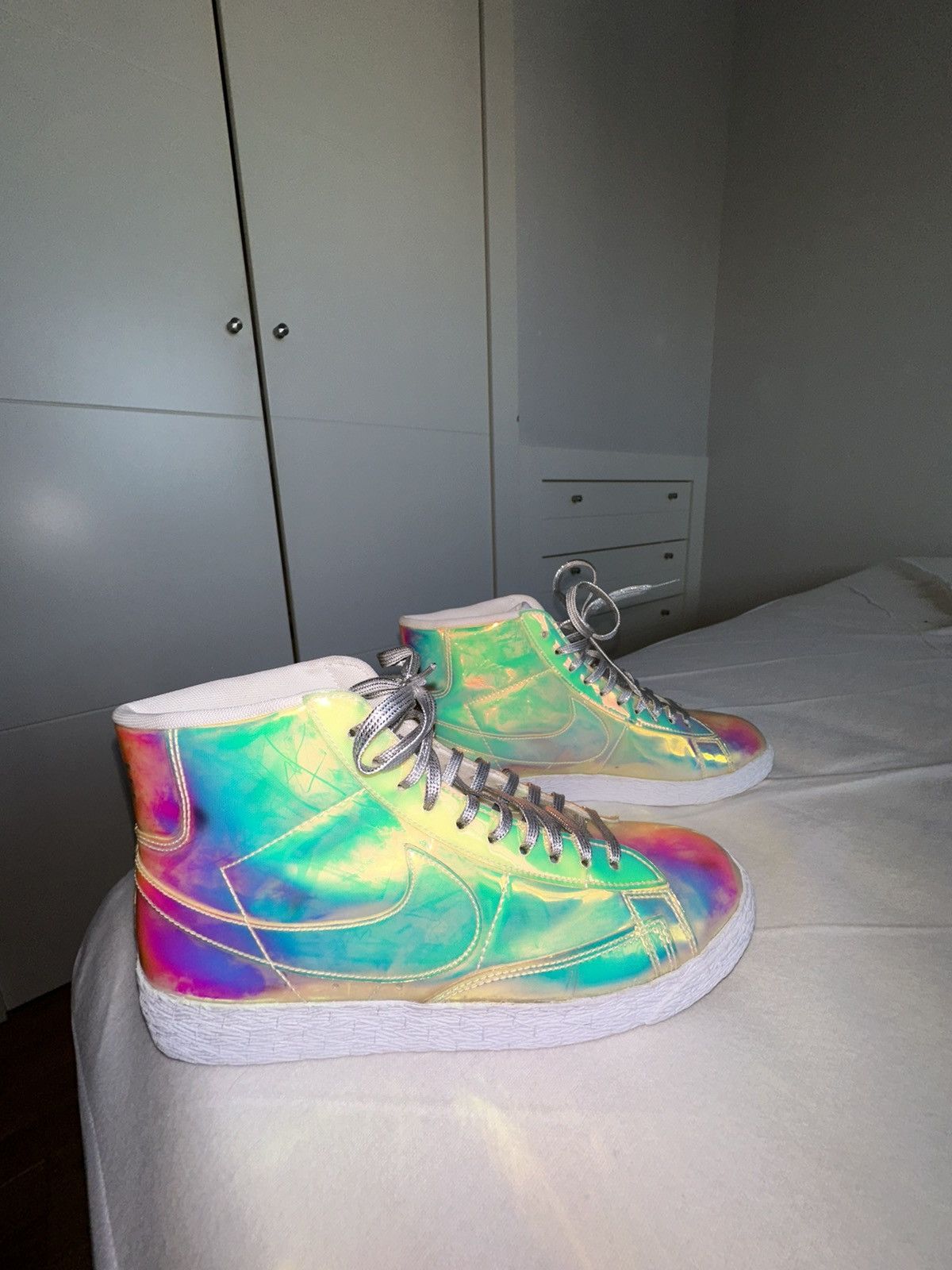 Nike Nike blazer iridescent holographic chameleon Size US 7.5 / IT 37.5 - 7 Thumbnail