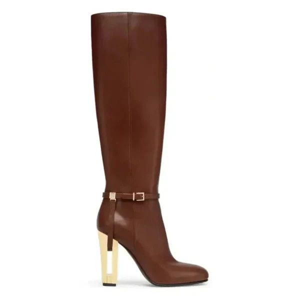 Fendi o1loc1c0824 Delfina in Brown Size US 8 / IT 38 - 1 Thumbnail
