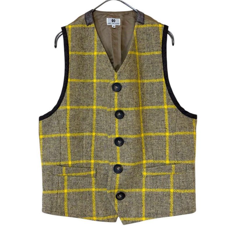 Dries Van Noten dries van noten Woolen checkered vest Size US M / EU 48-50 / 2 - 1 Thumbnail