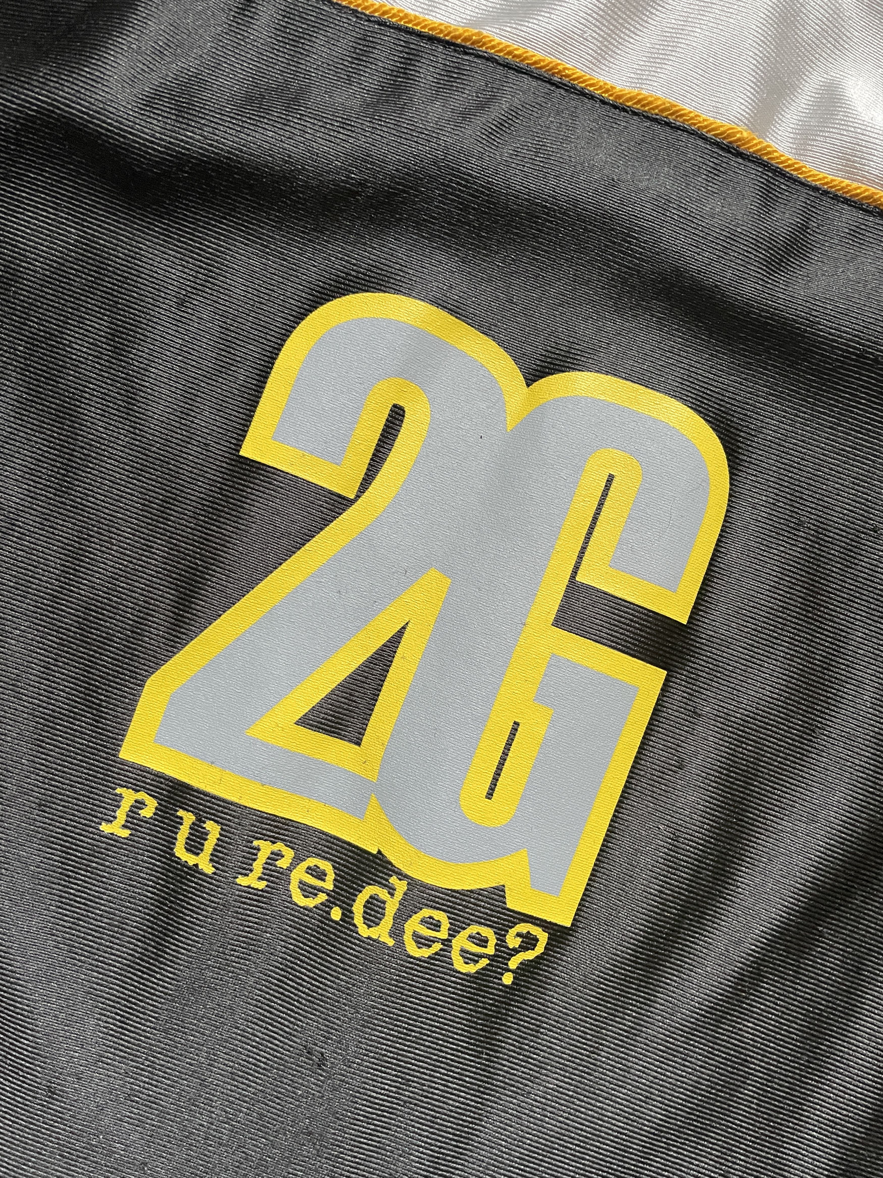 Rap Tees Y2K RUDEBOY BLACK SILVER RAP HIP HOP JERSEY MADE IN USA Size US L / EU 52-54 / 3 - 2 Thumbnail