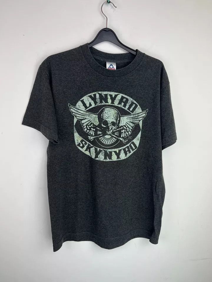 Vintage Vintage 90s Lynyrd Skynyrd T shirt, AAA tag, skull Size US M / EU 48-50 / 2 - 1 Thumbnail