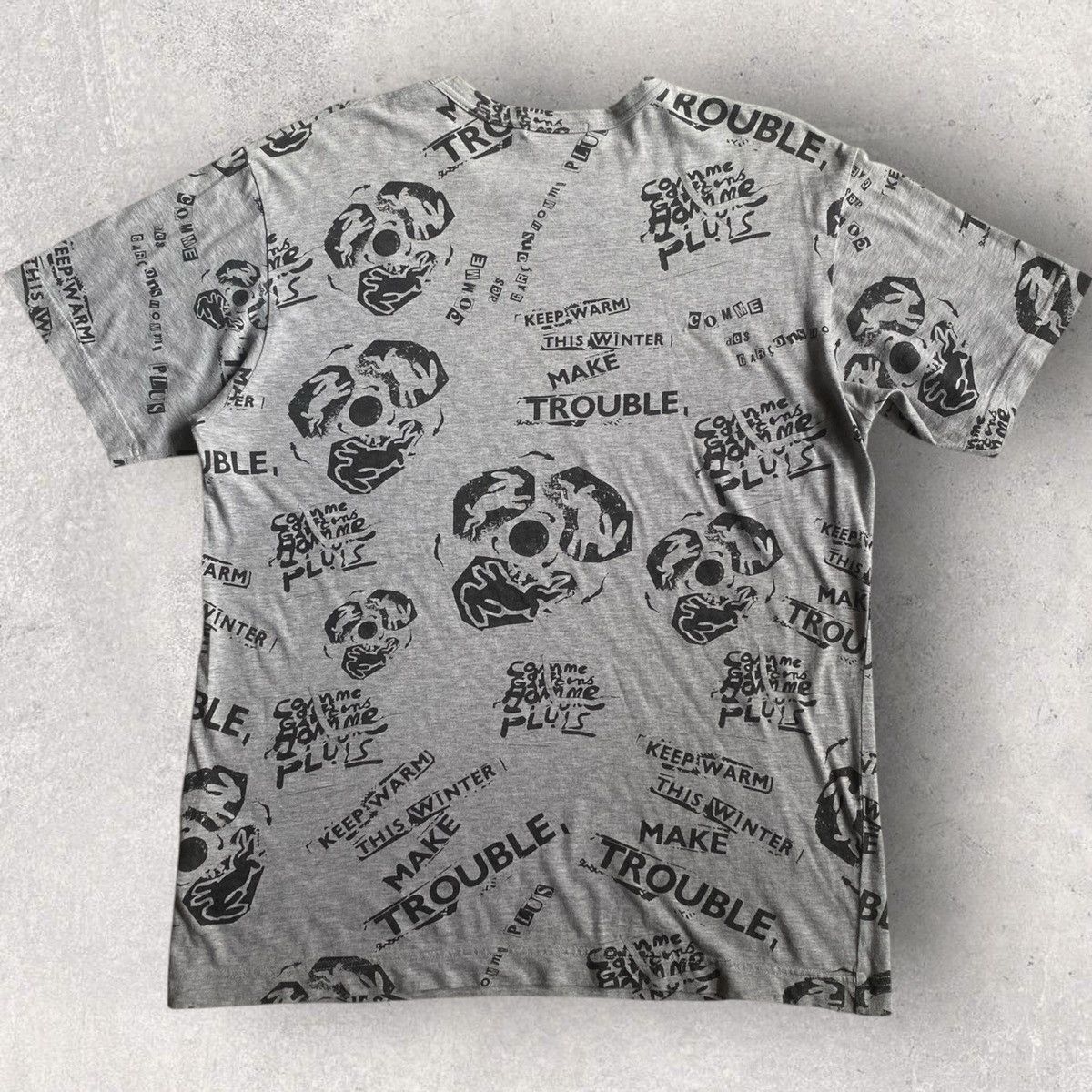 Comme des Garcons Homme Plus Fall08 CDGHP X Jamie Reid Collage Print T Shirt Size US M / EU 48-50 / 2 - 5 Thumbnail