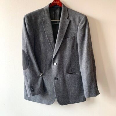 Tommy Hilfiger Tommy Hilfiger Mens Blazer Sport Coat Two Button Jacket Wool Size 42R - 2 Thumbnail