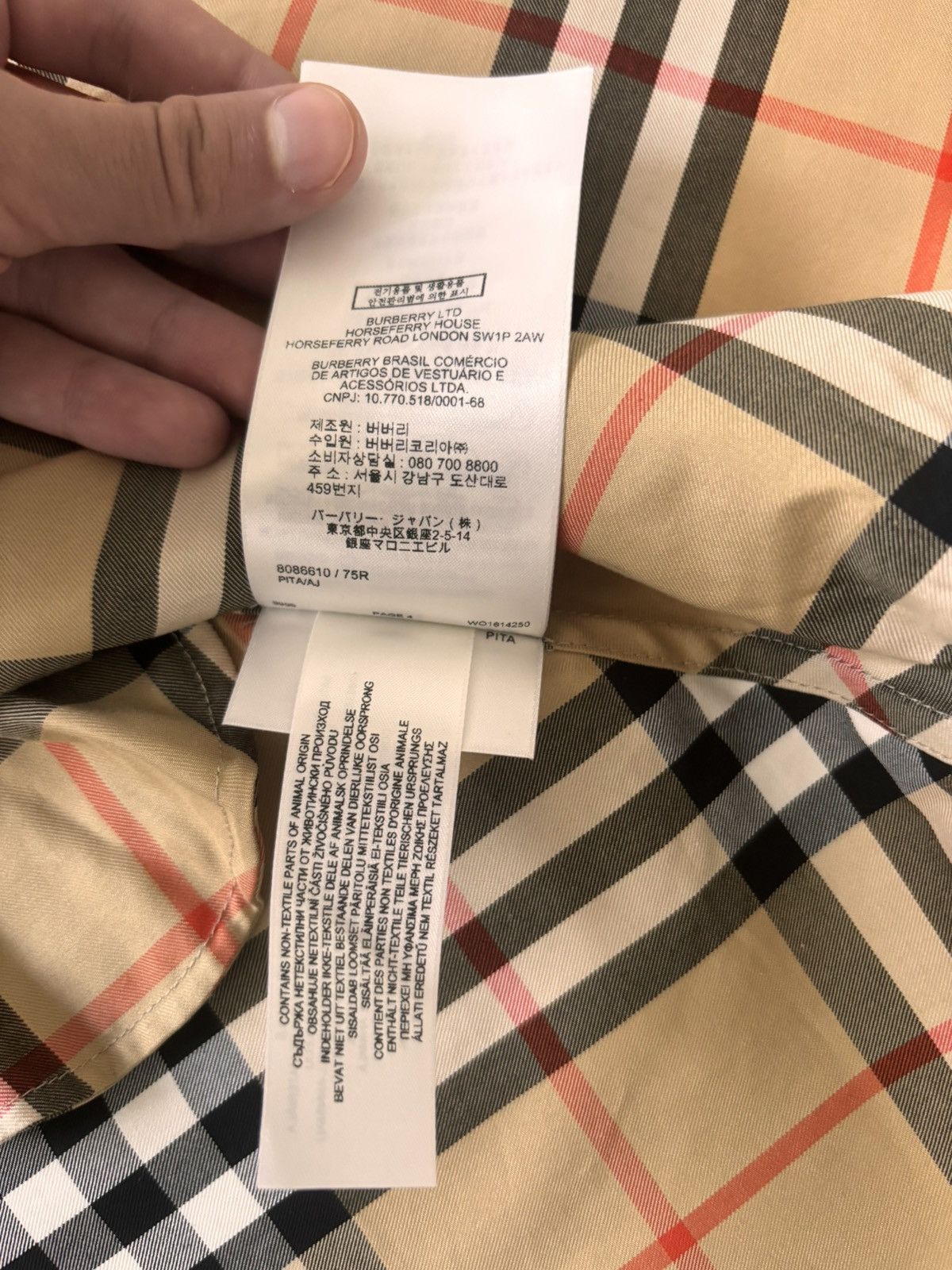 Burberry Burberry Vintege Checkered Cotton Shirt Size S / US 4 / IT 40 - 8 Thumbnail