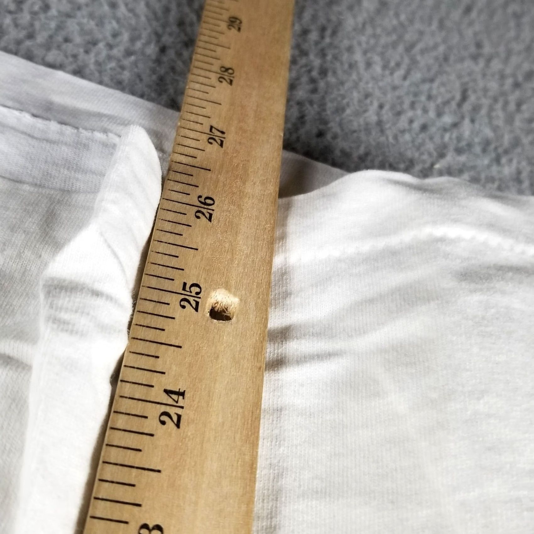 Fruit Of The Loom Vintage Fruit of the Loom Shirt Adult XL White 1997 School Principal Student I LOVE YOU MAN Mens XL White Love Shirt Retro Graphic Print Two Sided Size US XL / EU 56 / 4 - 5 Thumbnail
