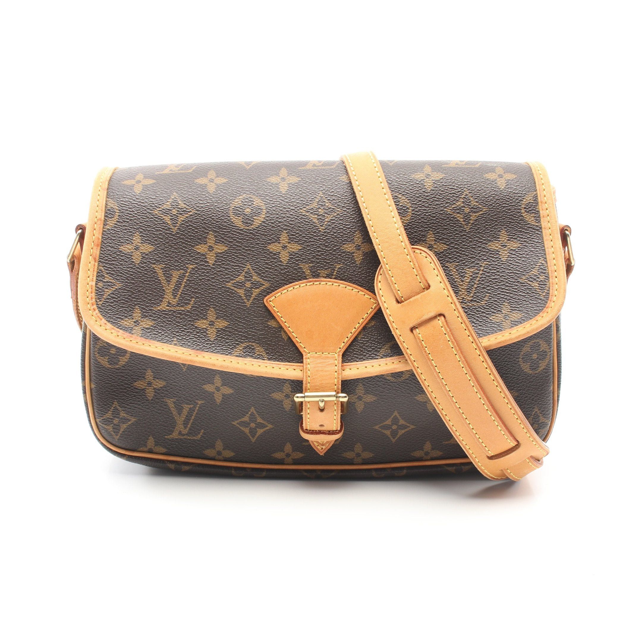 Louis Vuitton Louis Vuitton Sologne Monogram Shoulder Bag Leather Brown Size ONE SIZE - 1 Thumbnail
