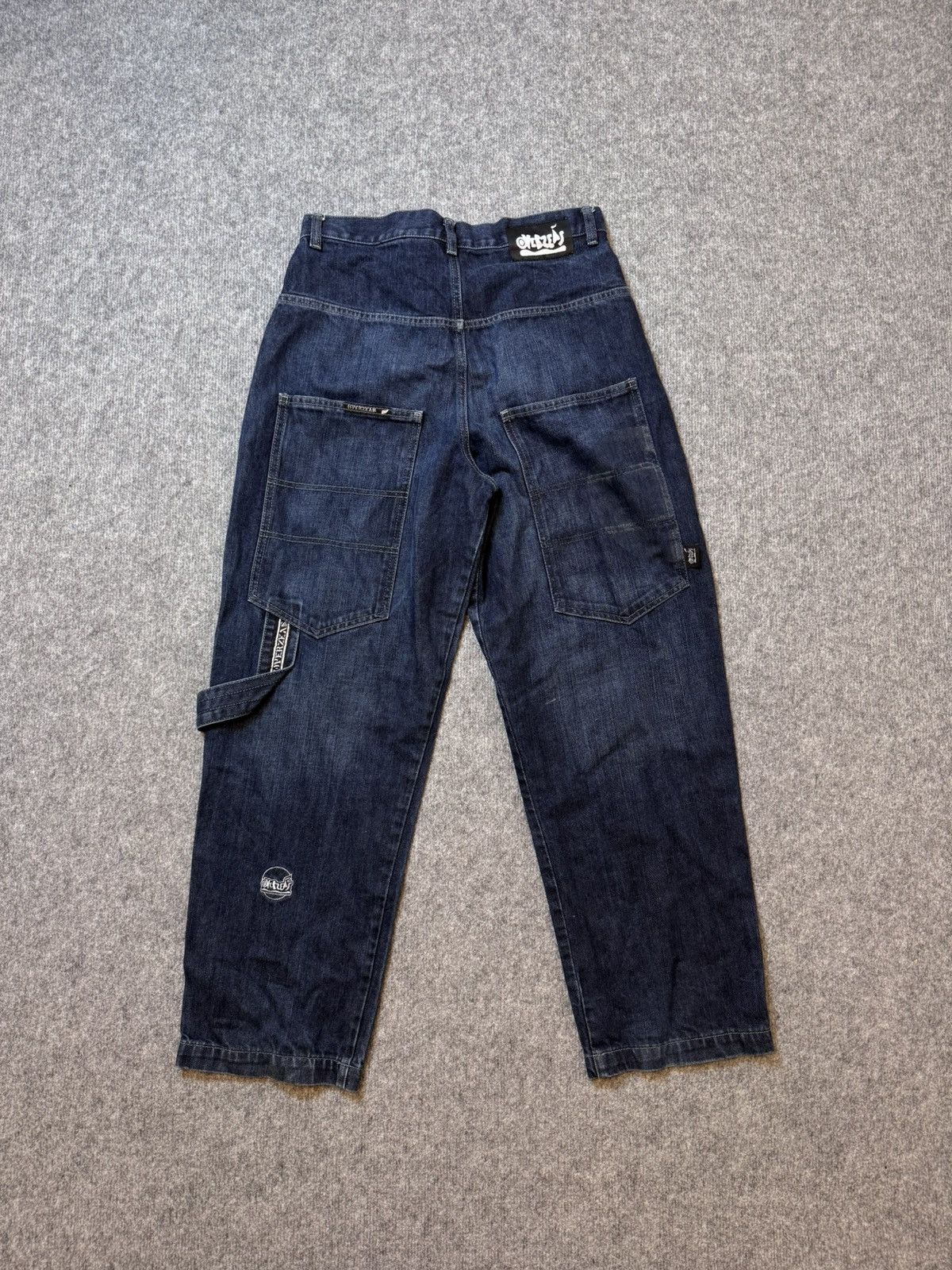 Designer RAP pants y2k denim baggy fit Japan style carpenter Size US 28 / EU 44 - 1 Thumbnail