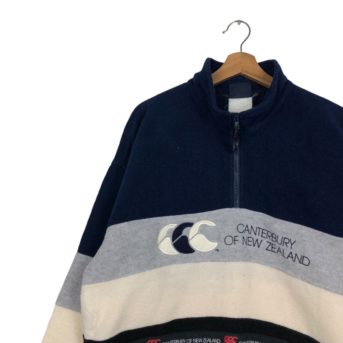 Canterbury of New Zealand 🔥VINTAGE SWEATSHIRT HALF ZIPPER CANTERBURY OF NEW ZEALAND Size US M / EU 48-50 / 2 - 9 Thumbnail