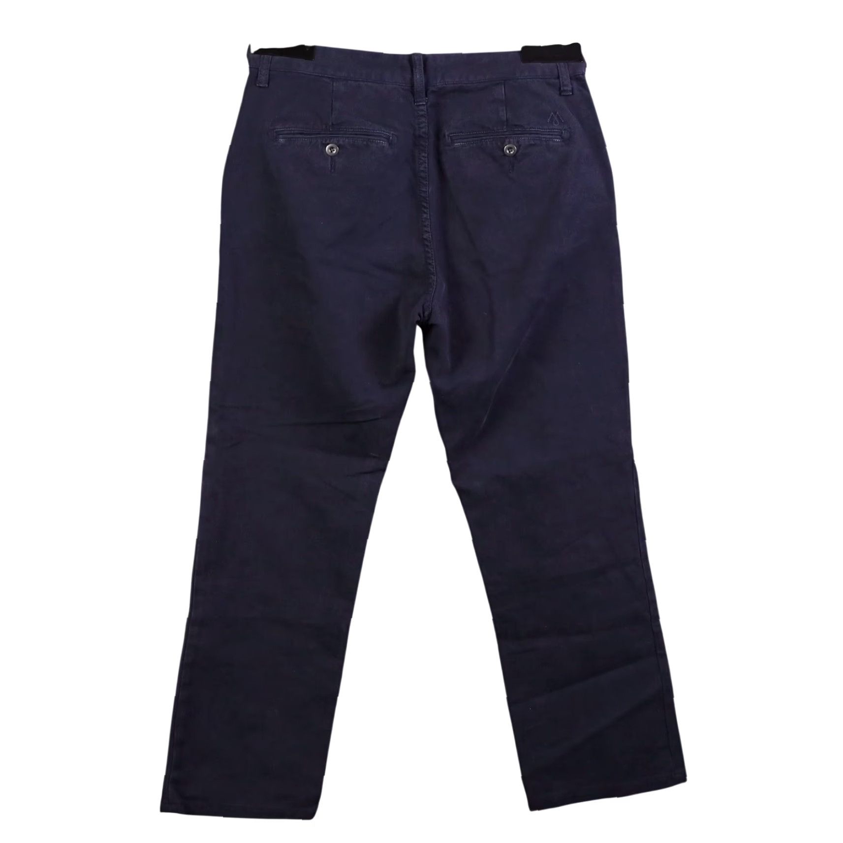 Vintage Martin + Osa Pants Mens 32x32 Navy Blue Corduroy Straight Ankle 5-Pocket Cotton Regular Men Size US 32 / EU 48 - 2 Thumbnail