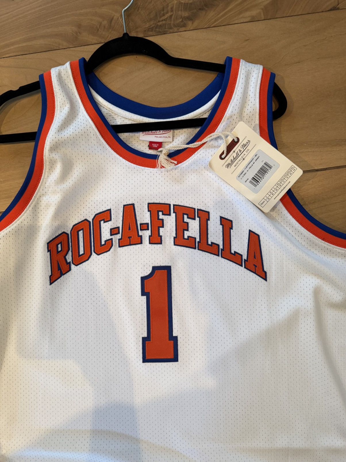 Mitchell & Ness Mitchell & Ness Roc-a-fella Jay Z Jersey Size US XXL / EU 58 / 5 - 2 Thumbnail