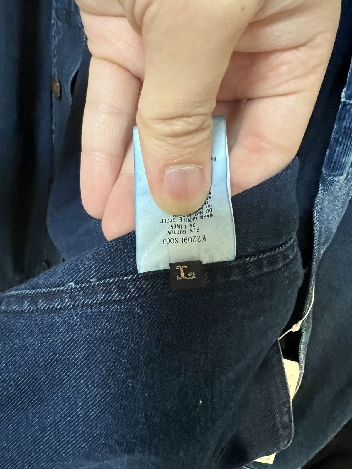Kapital Kountry Kapital Kountry Denim Tiger Juban Noragi Size US L / EU 52-54 / 3 - 8 Thumbnail