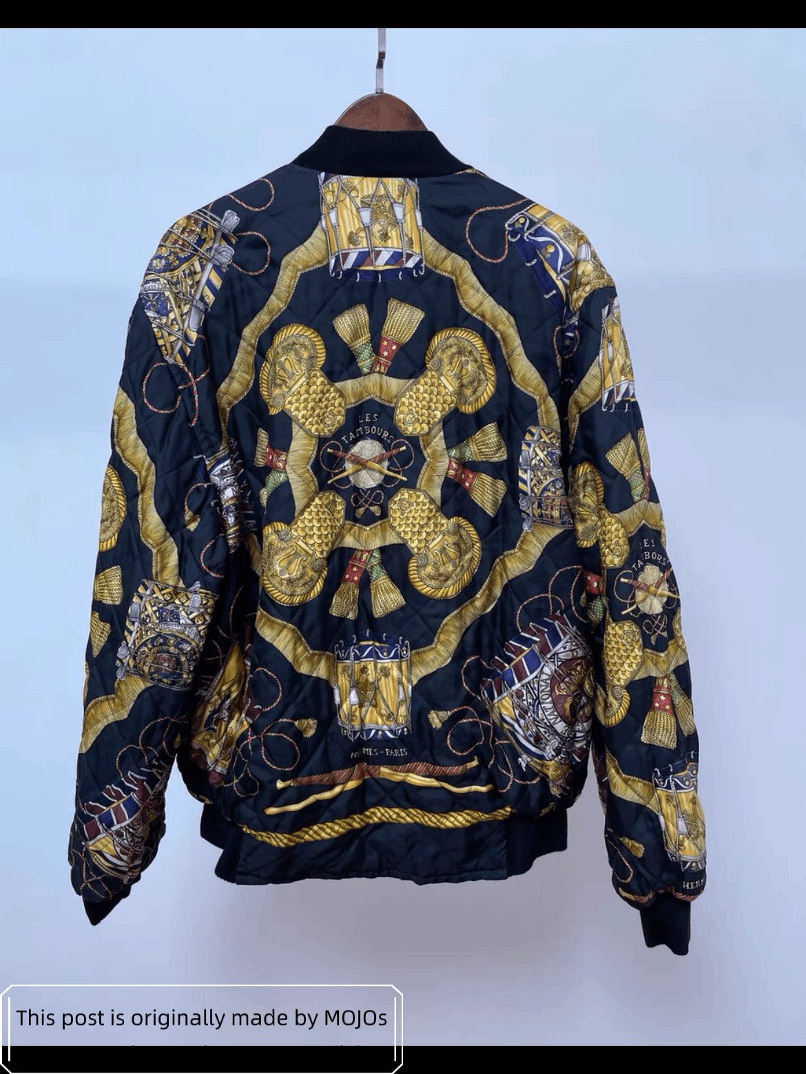 Hermes Sz 46 Hermes Reversible Silk Jacket Size US S / EU 44-46 / 1 - 1 Thumbnail