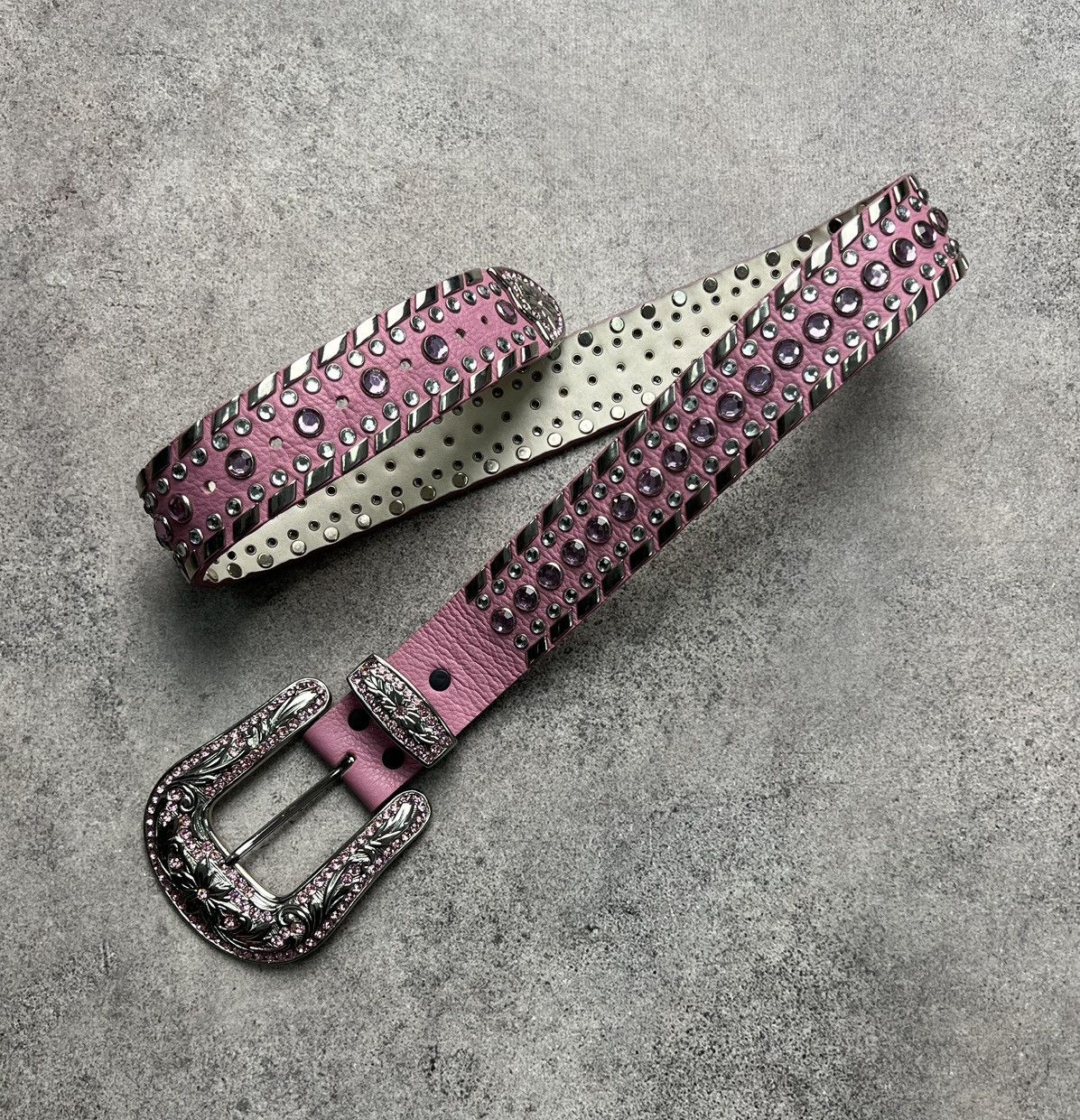 B.B. Simon Vintage studded punk belt Size ONE SIZE - 1 Thumbnail