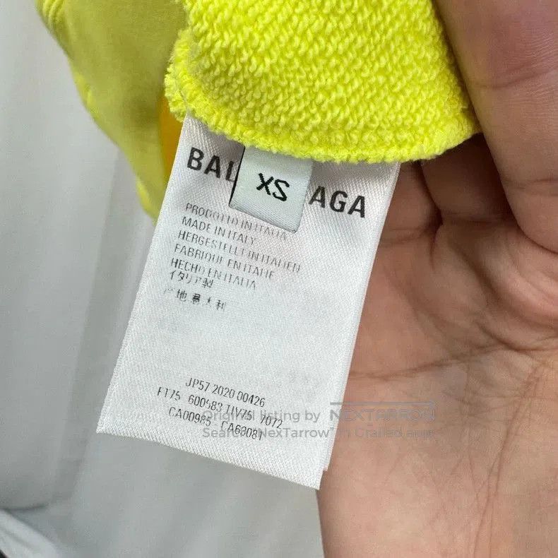 Balenciaga Balenciaga Crew Logo Print Hoodie. Size US XS / EU 42 / 0 - 7 Thumbnail
