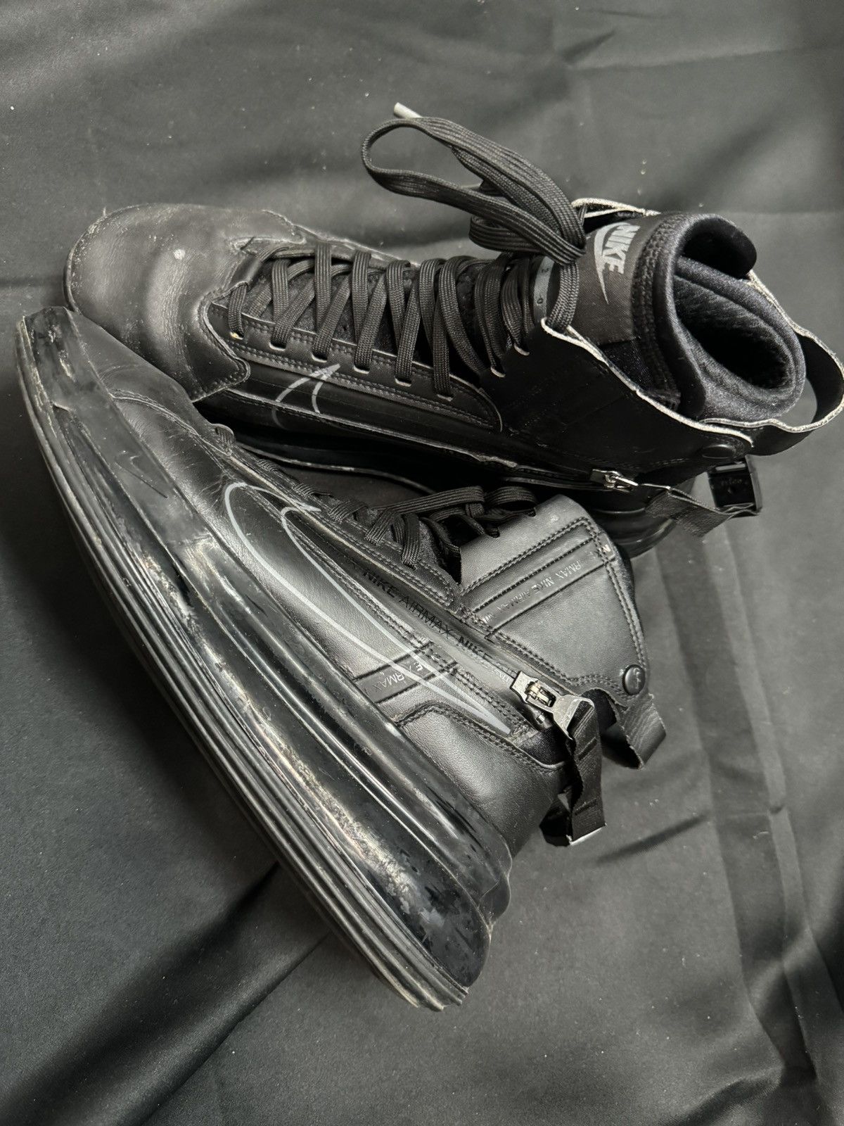 Nike Nike Air Max 720 Black Size US 8.5 / EU 41-42 - 3 Thumbnail
