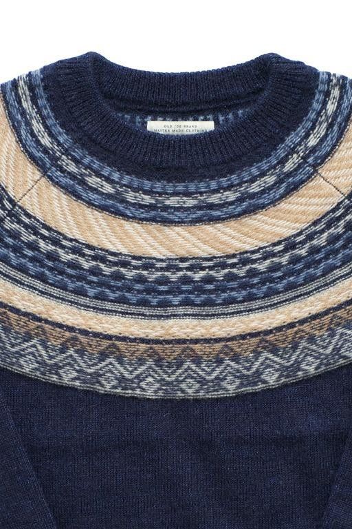 Old Joe OLD JOE - MOHAIR NORDIC SWEATER Size US S / EU 44-46 / 1 - 3 Thumbnail