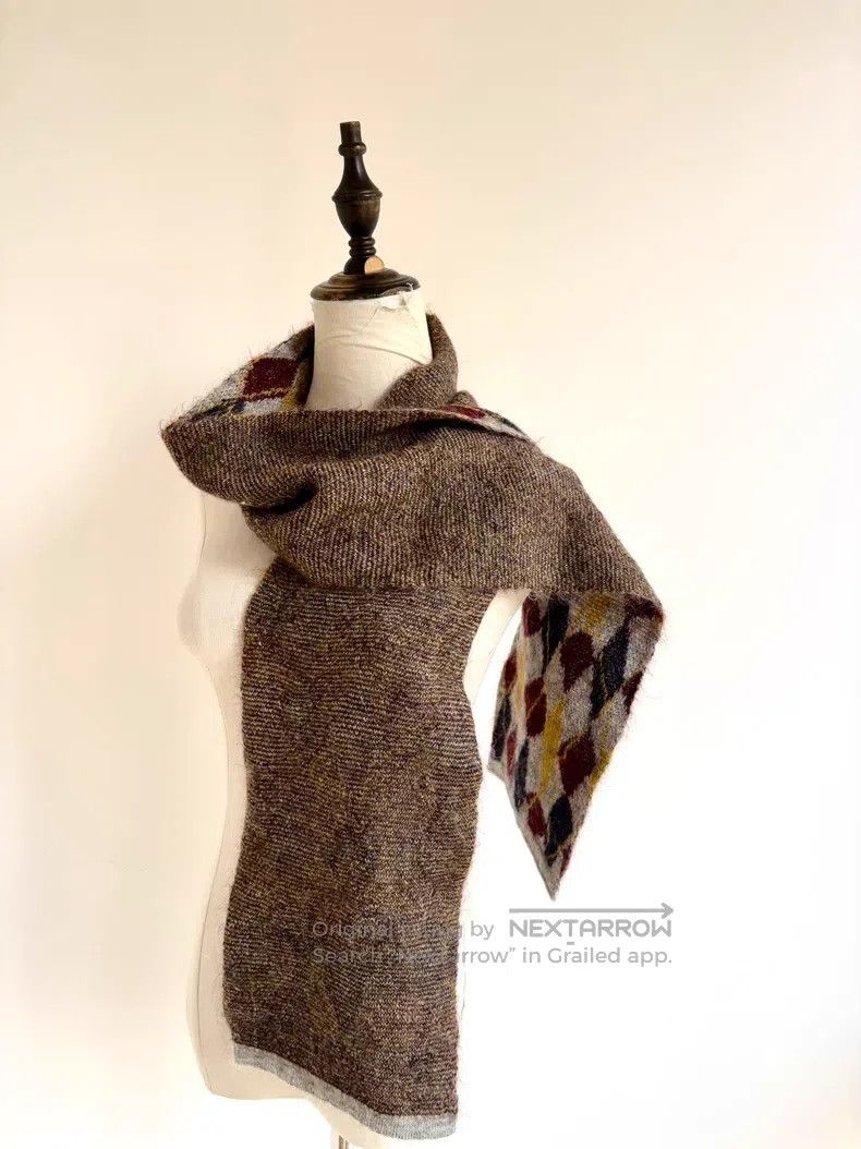 Vivienne Westwood Vivienne Westwood Yellow Brown Linger Cashmere Saturn Scar Size ONE SIZE - 5 Thumbnail
