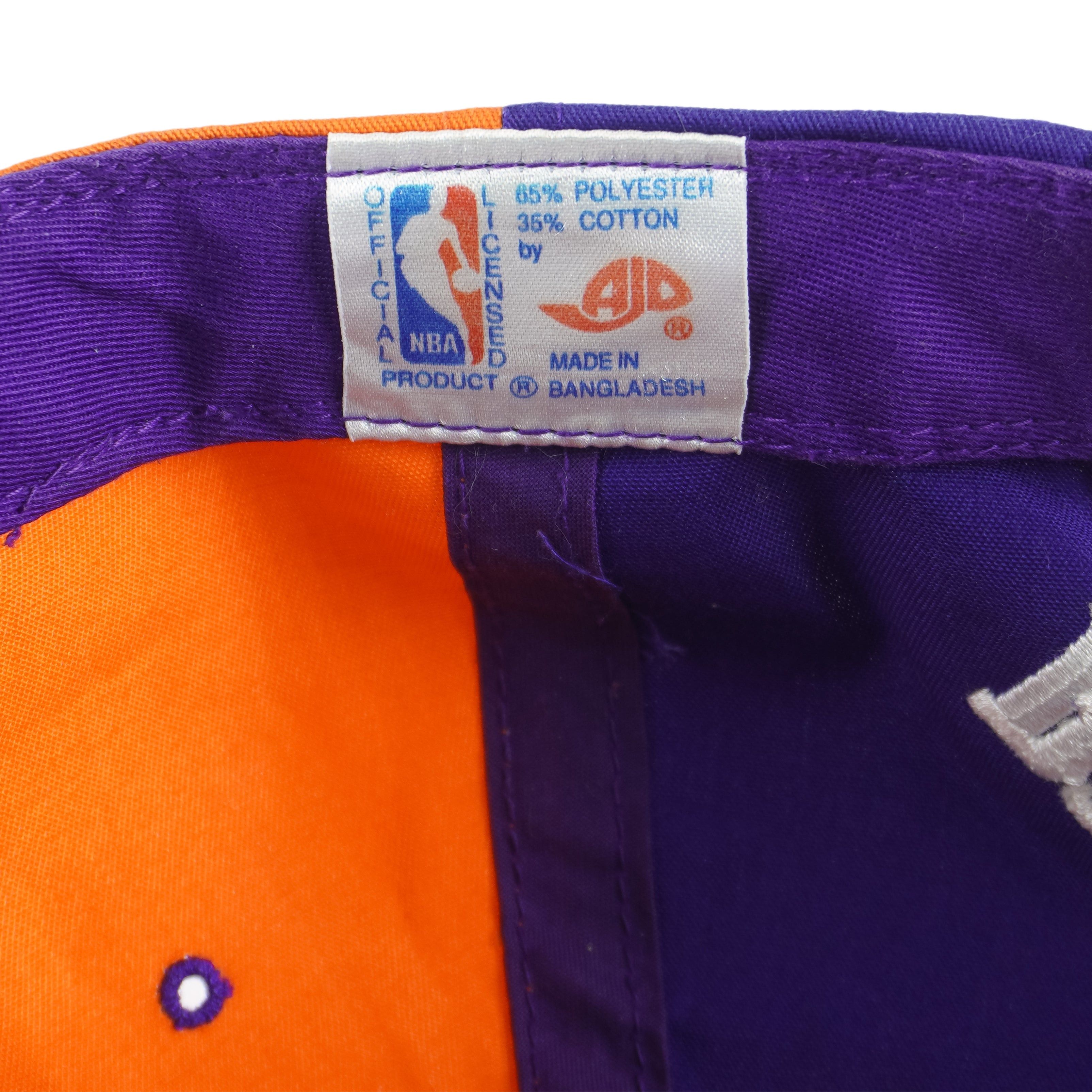 NBA (AJD) - Phoenix Suns Snapback Adjustable Hat 1990s Size ONE SIZE - 5 Thumbnail