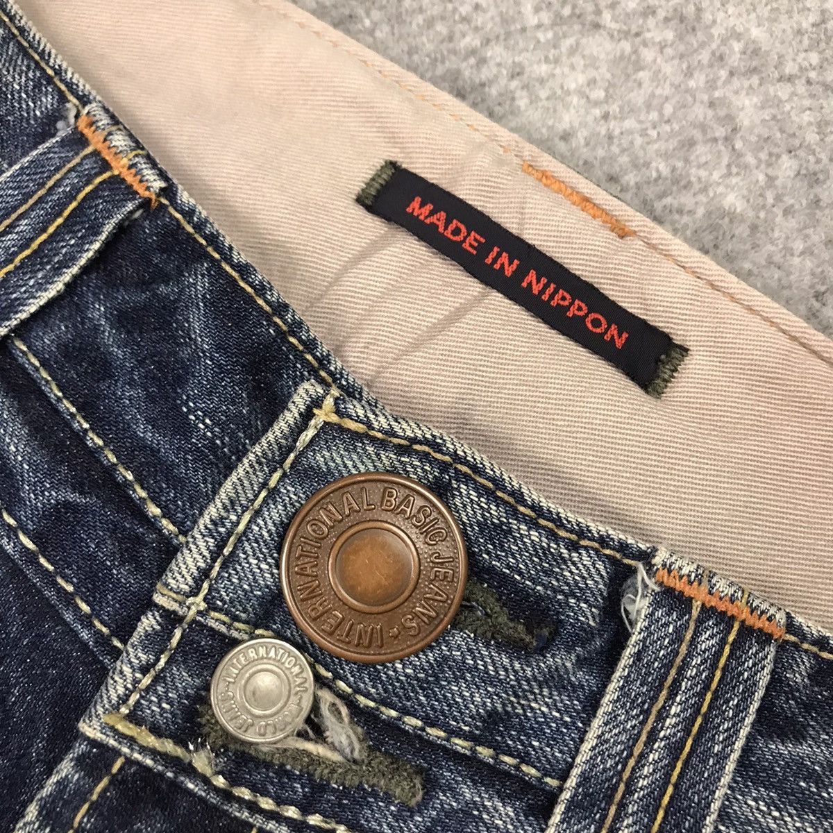 Japanese Brand FLARE DENIM BLUE WAY JAPANESE BOOTCUT DENIM PANTS 136 Size US 30 / EU 46 - 14 Thumbnail