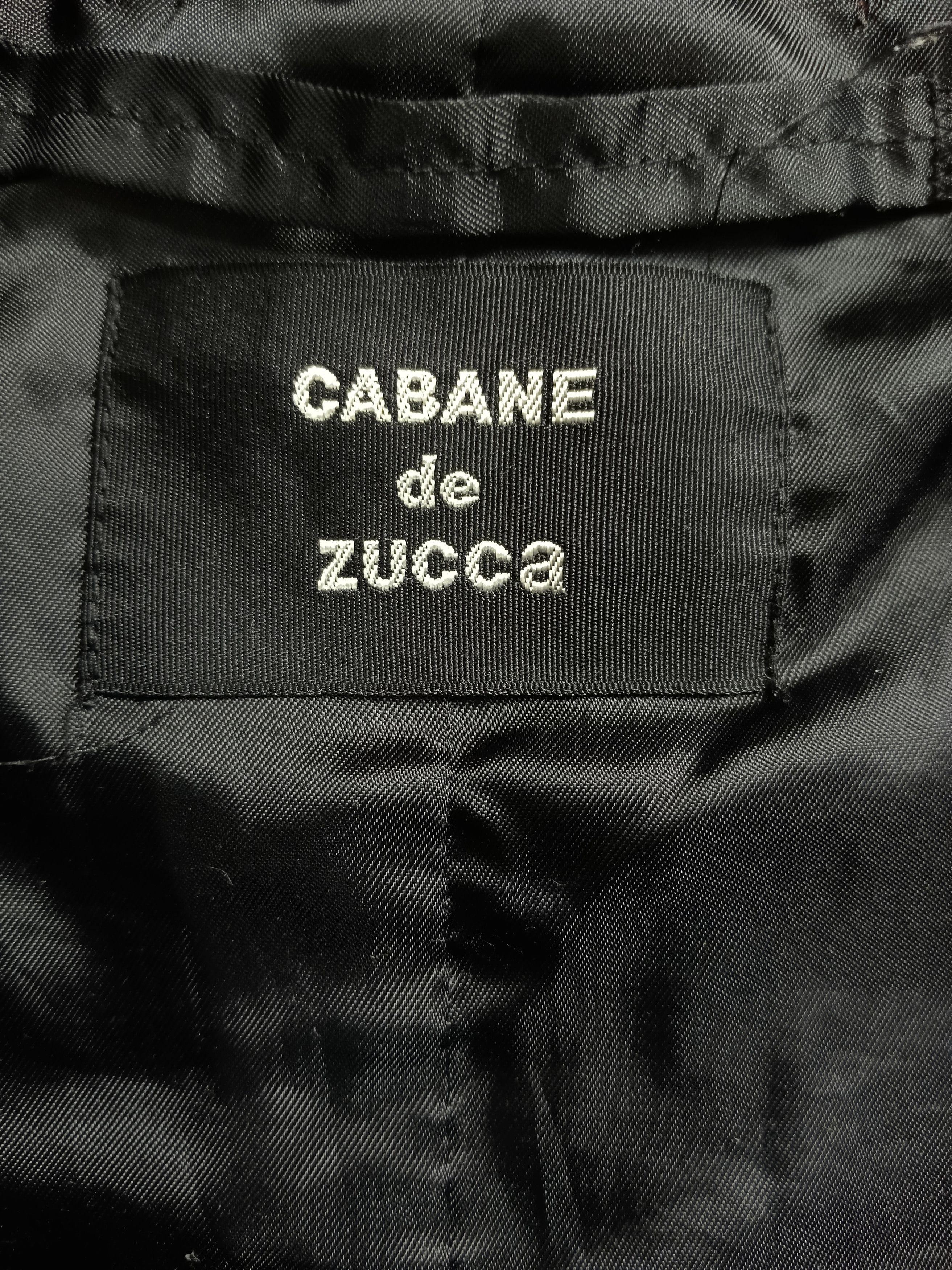 CABANE de ZUCCa × Issey Miyake INSANE 90🔥ZUCCA ASYMMETRICAL BOMBER JACKET Size US M / EU 48-50 / 2 - 10 Thumbnail