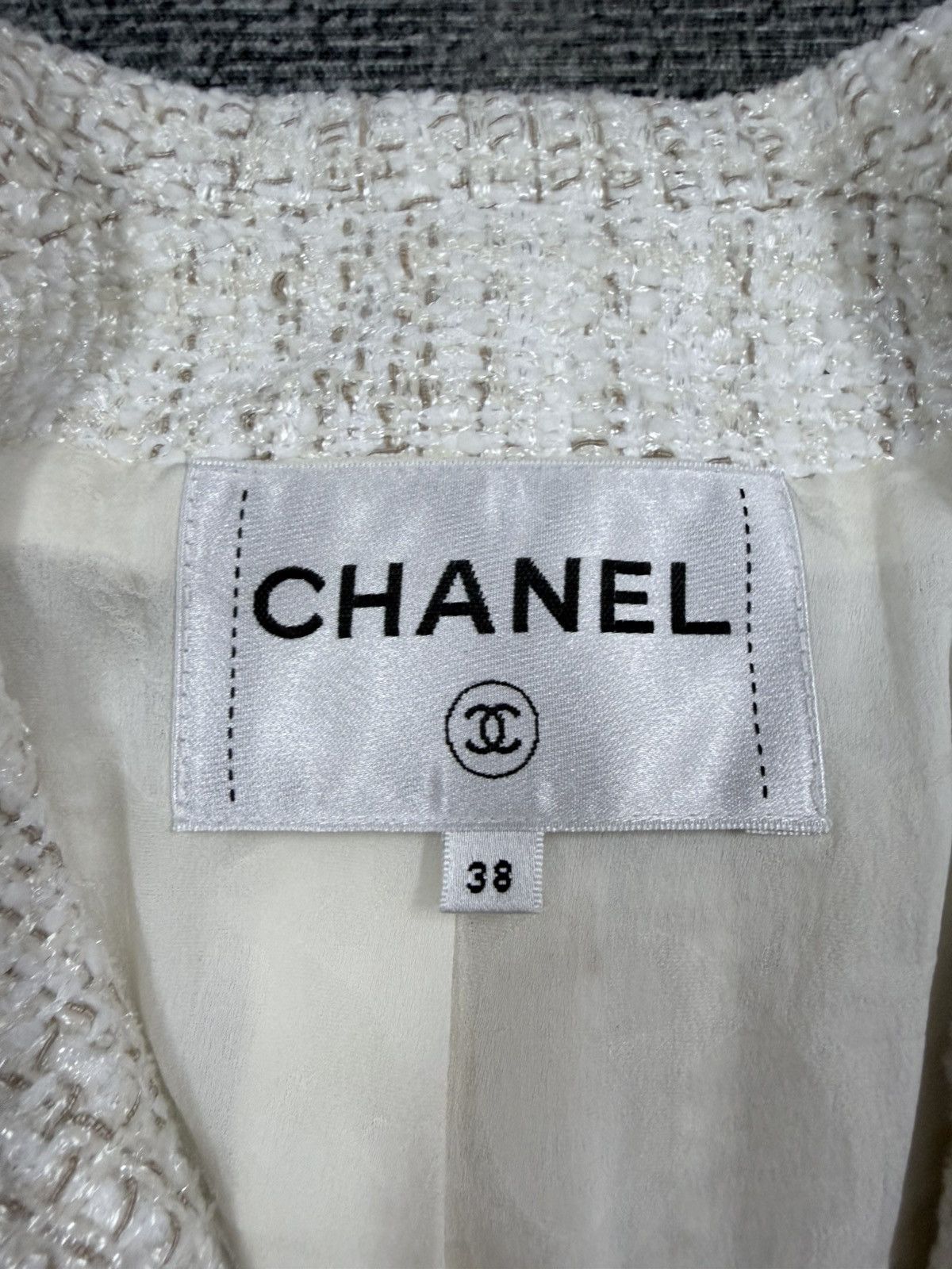 Chanel Authentic❤️Chanel Iconic Paris/Hamburg Maritime Tweed Jacket Size S / US 4 / IT 40 - 25 Thumbnail