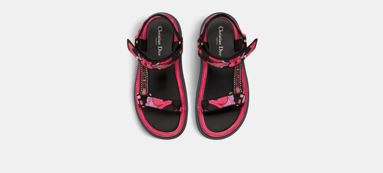 Dior o1w1db10724 D-Wave Sandals in Multicolor Size US 12 / IT 42 - 3 Thumbnail