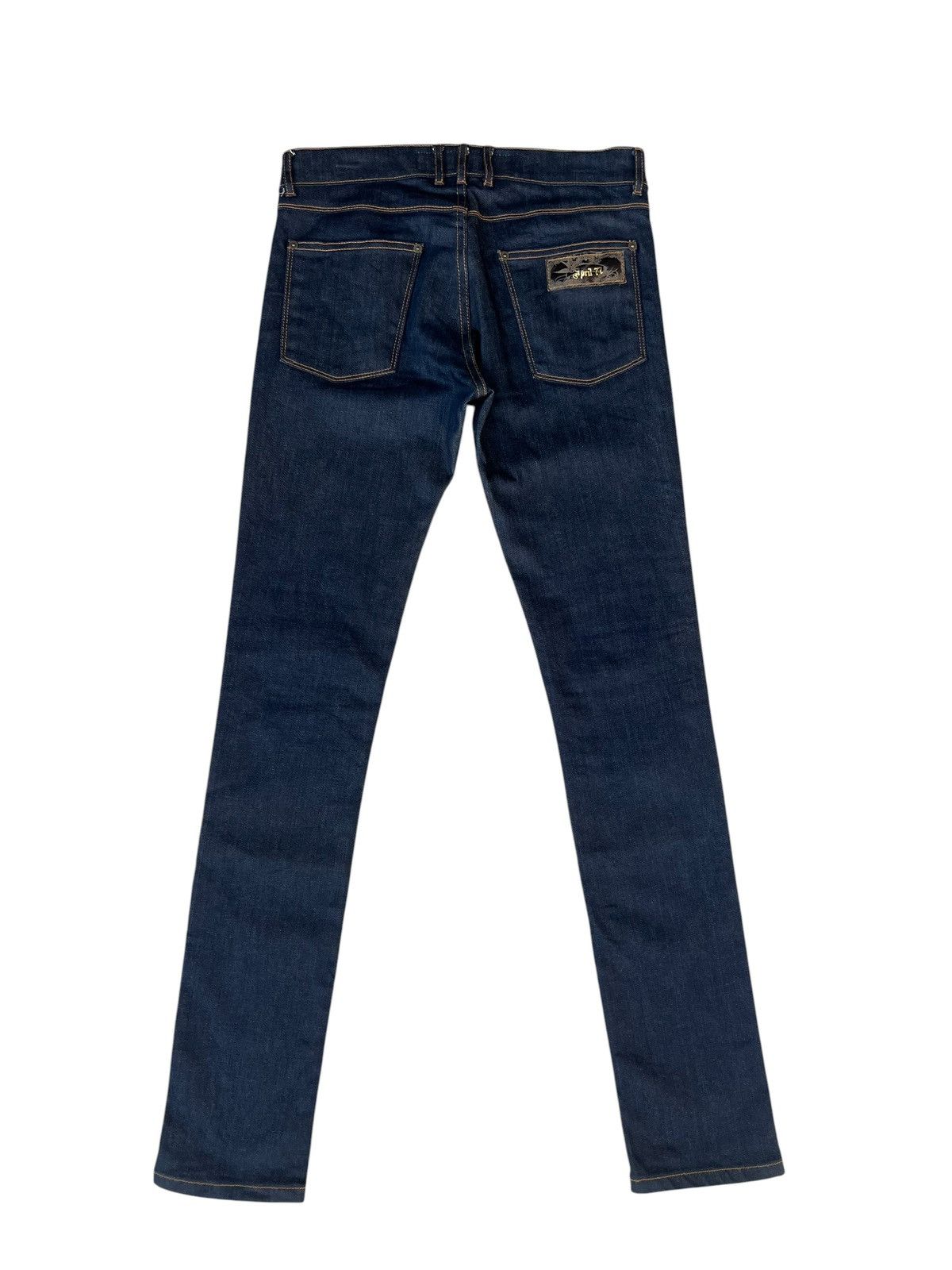 April 77 2001 April 77 Joey Overdrive Stretch Denim Waxed Jeans Size US 29 - 13 Thumbnail