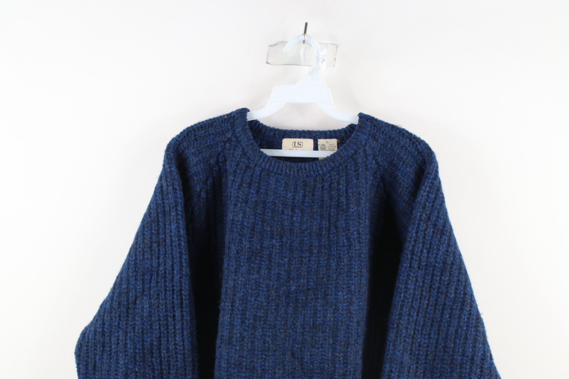 Vintage Vintage 70s Streetwear Chunky Ribbed Knit Boxy Fit Sweater Size ONE SIZE - 2 Thumbnail
