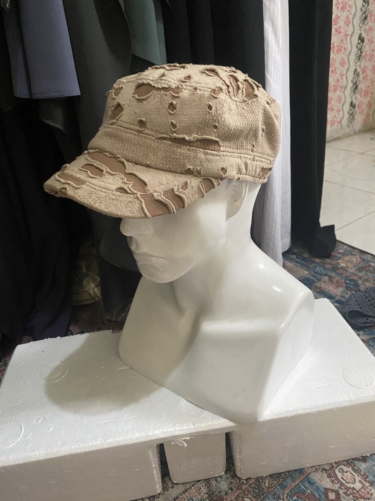 If Six Was Nine Brown cadet distressed cap Size ONE SIZE - 1 Thumbnail