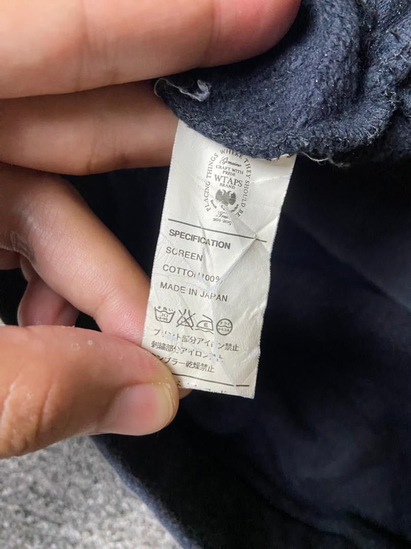 Wtaps WTAPS Japanese Brand Spell out Sweatshirt (138) Size US S / EU 44-46 / 1 - 9 Thumbnail