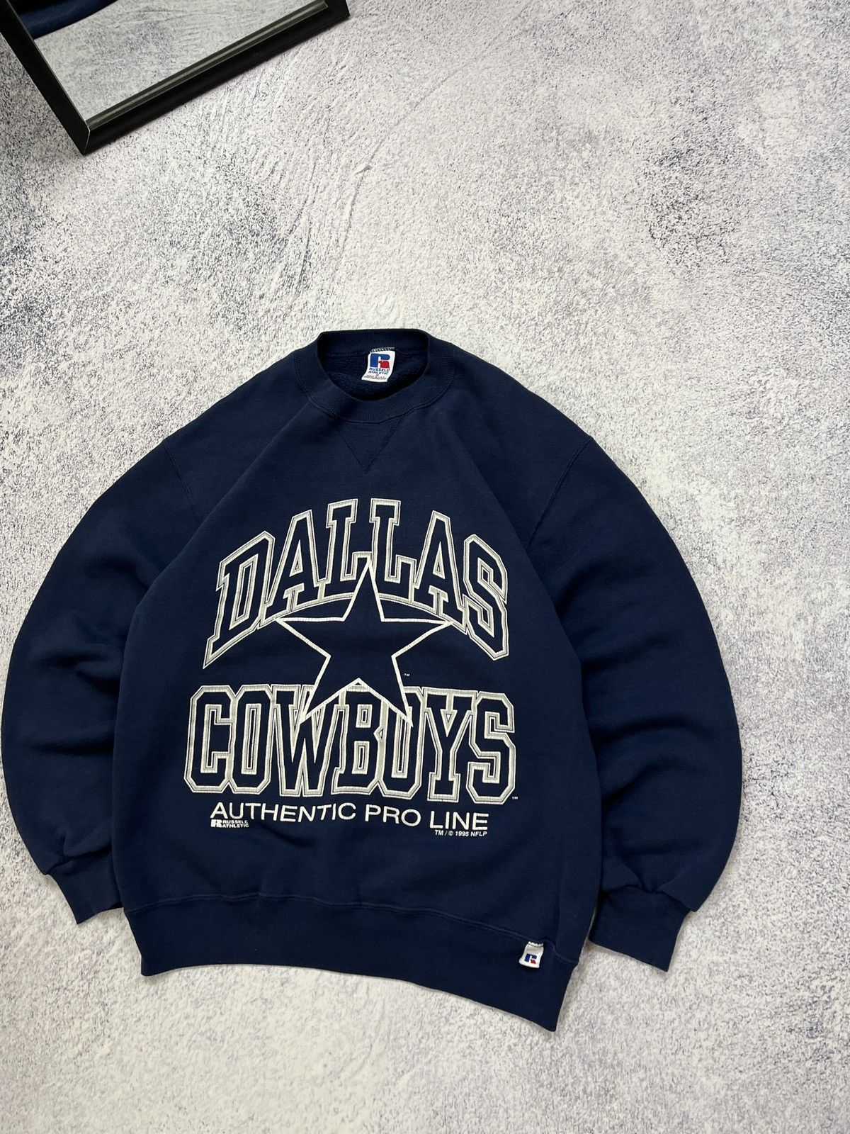 Russell Athletic × Vintage Vintage 1995 Russel Athletic Dallas Cowboys Sweatshirt Boxy Size US M / EU 48-50 / 2 - 3 Thumbnail