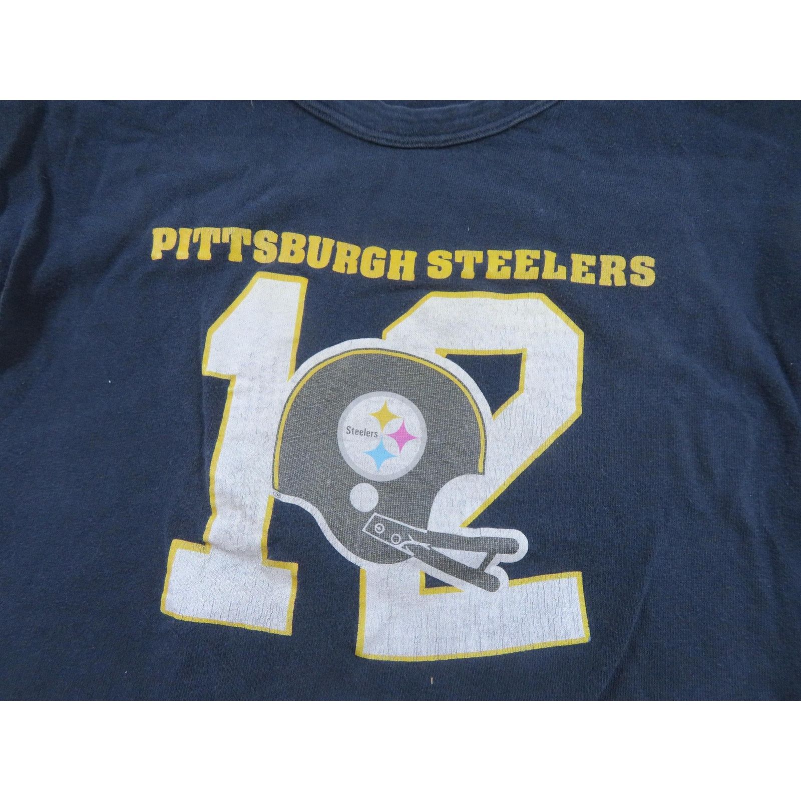Champion Champion Blue Bar Terry Bradshaw Pittsburg Steelers Shirt M Size US M / EU 48-50 / 2 - 2 Thumbnail