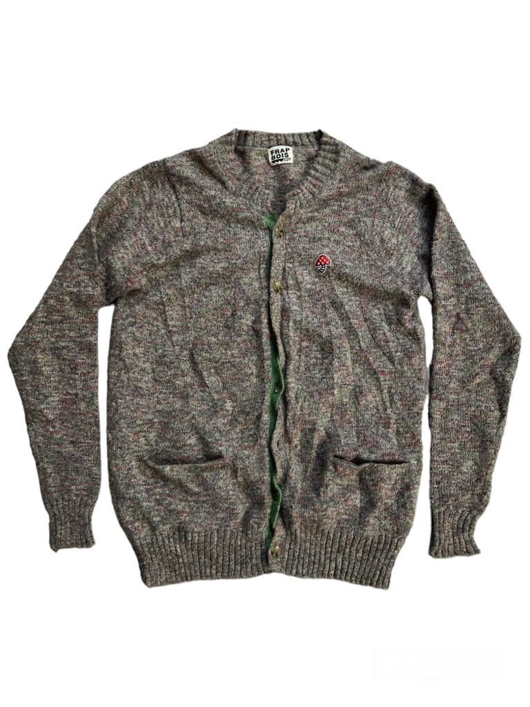 image of 24HdeleteFrapbois Half Multicolur Pattern Knit, Women's (Size Small)
