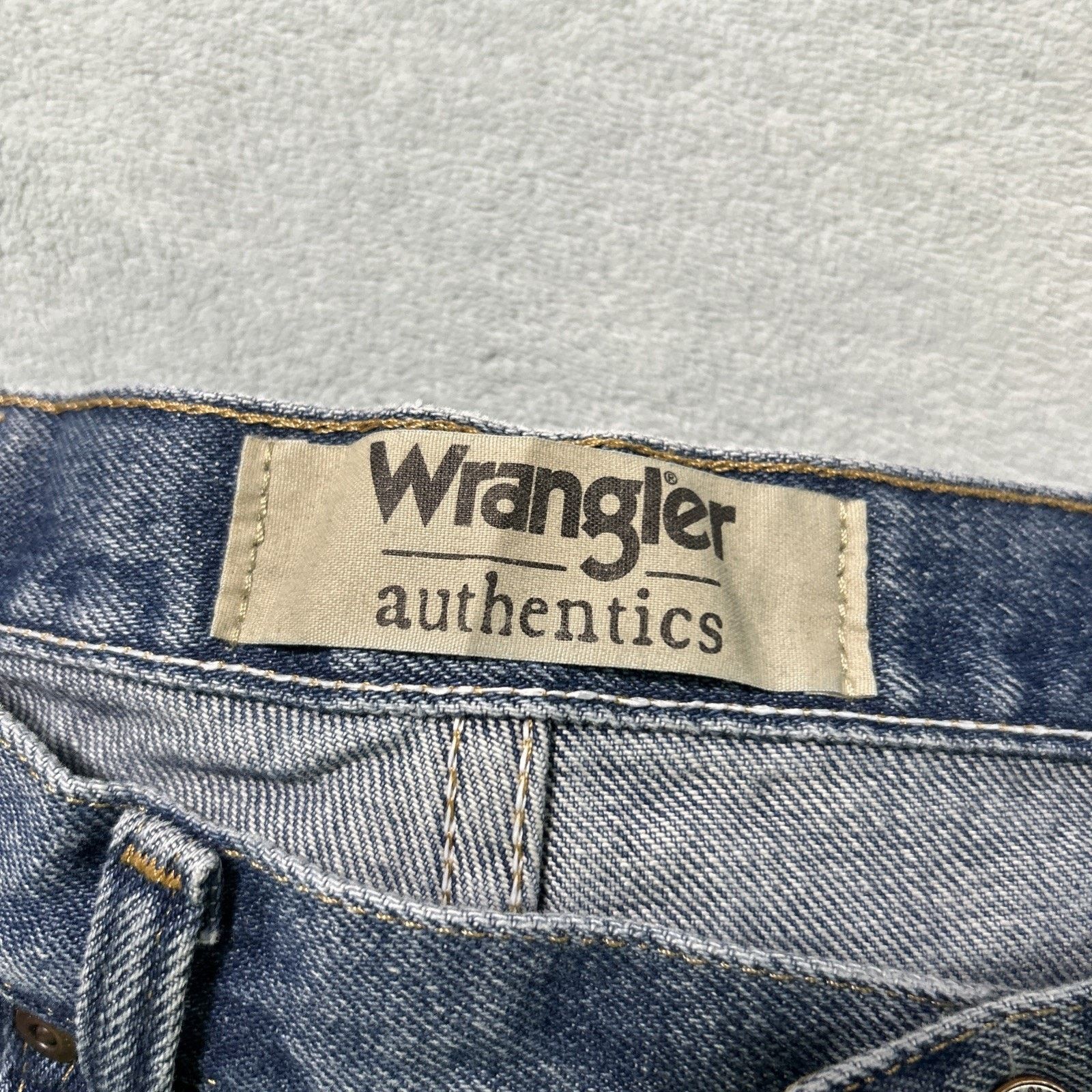 Wrangler Wrangler Loose Straight Jeans Mens 35x32 Relaxed Hamilton Size US 35 - 5 Thumbnail