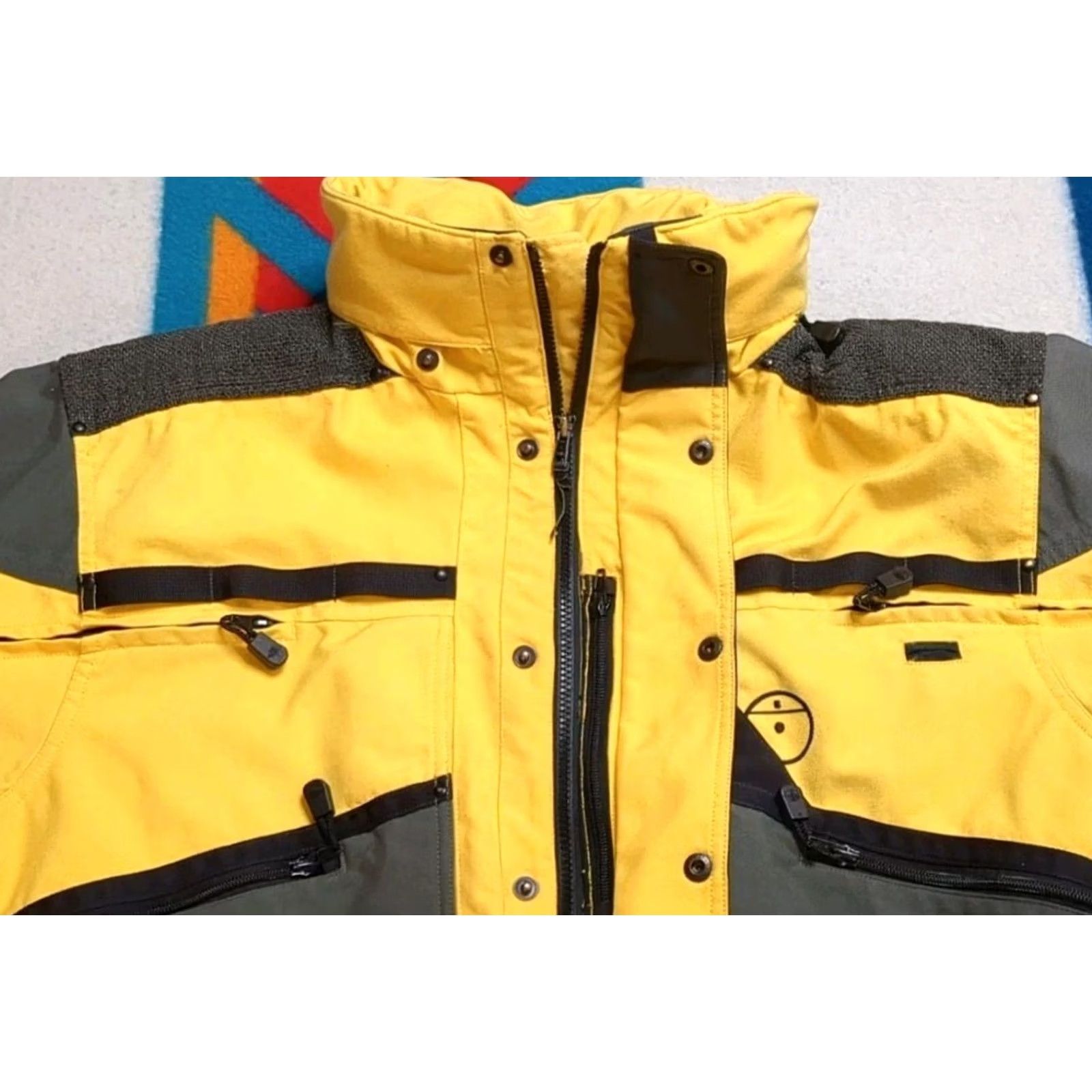 The North Face VINTAGE The North Face Steep Tech Jacket Hooded Utility Outdoor Large Yellow Size US L / EU 52-54 / 3 - 3 Thumbnail