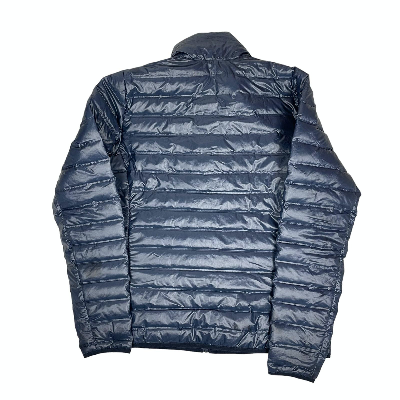 Adidas Adidas Men Blue Long Sleeve Full Zip Puffer Jacket L (16-18) Size US L / EU 52-54 / 3 - 12 Thumbnail