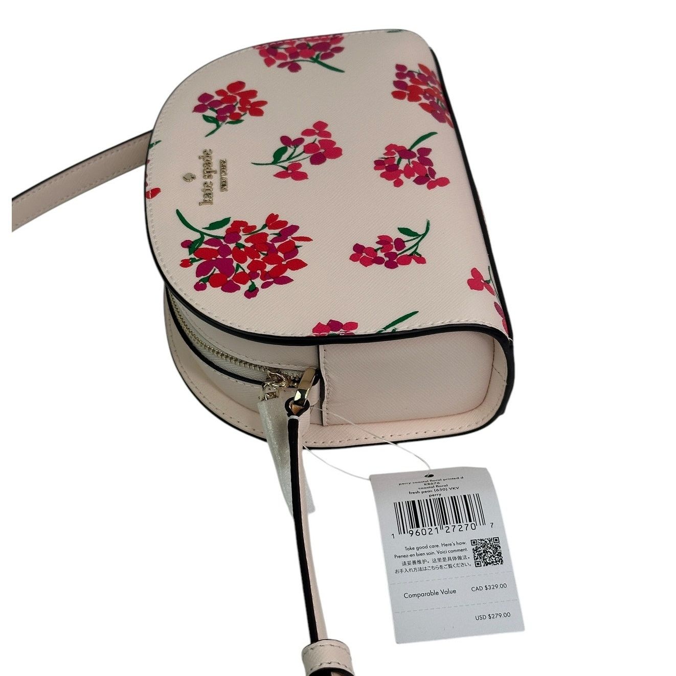 Kate Spade Kate Spade Perry Dome Crossbody Bag (Fresh peach) Size ONE SIZE - 11 Thumbnail