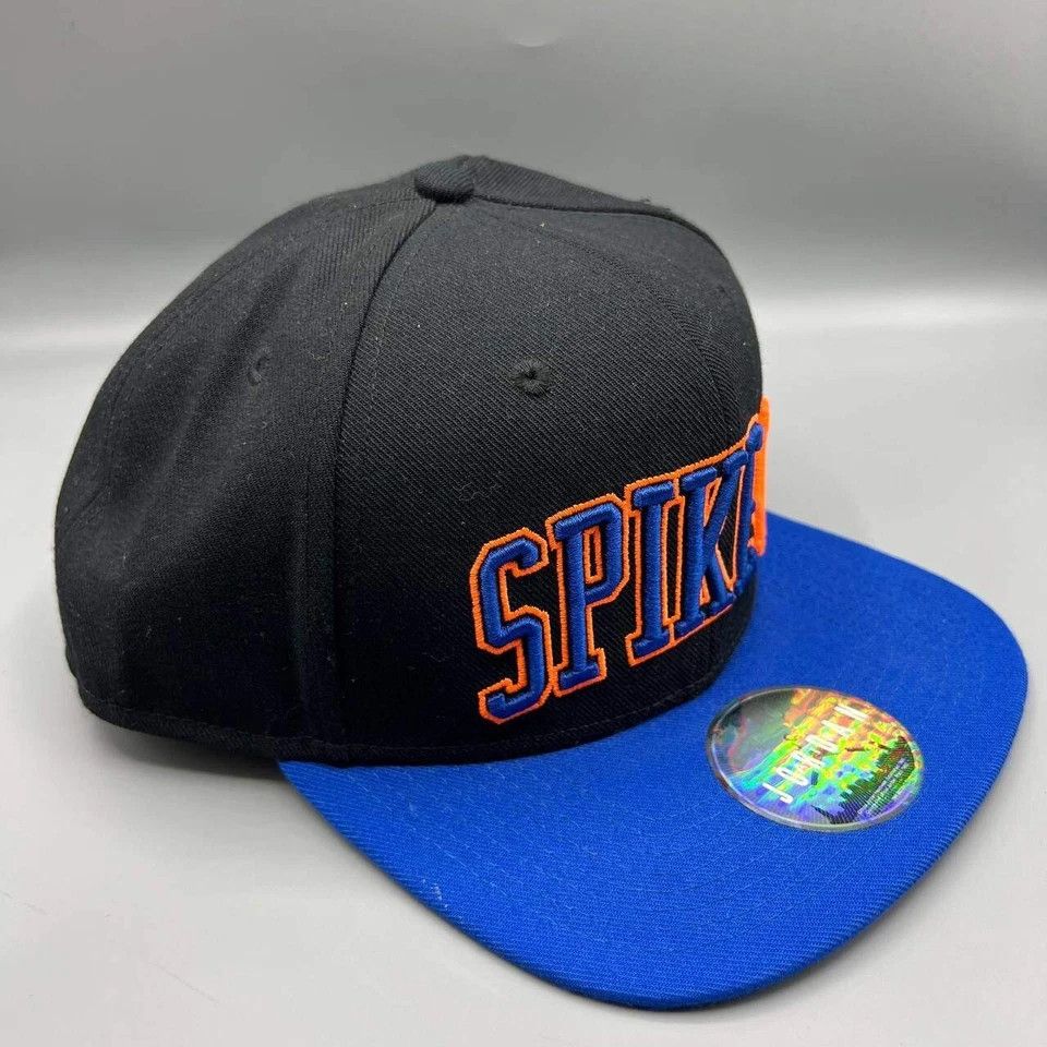 Jordan Brand Air Jordan Hat Men Black Blue Jumpman Spike 40 Snap Back Cap Size ONE SIZE - 4 Thumbnail