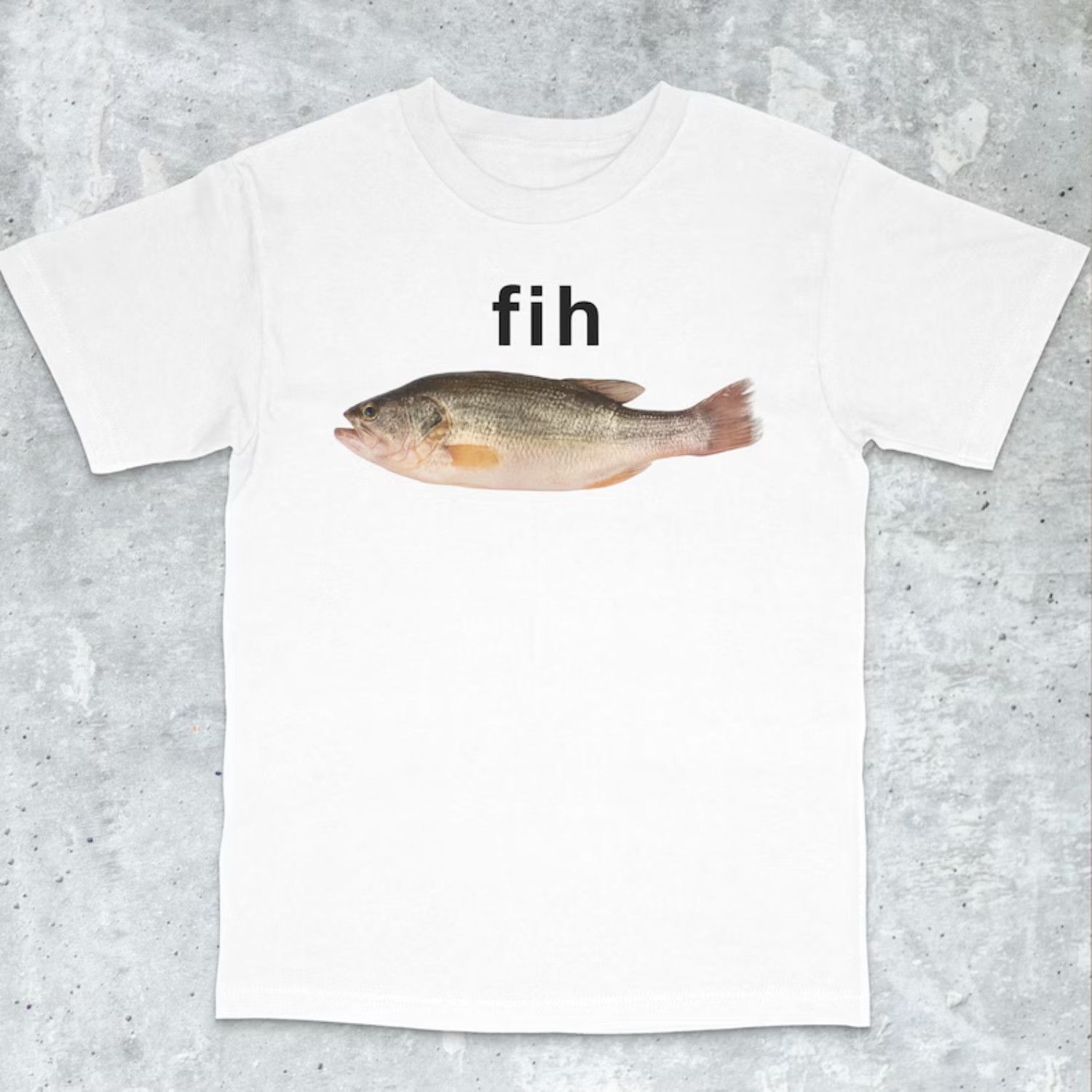 Japanese Brand Fih Fish Meme Shirt - Stupid Meme Shirt Size US L / EU 52-54 / 3 - 1 Thumbnail
