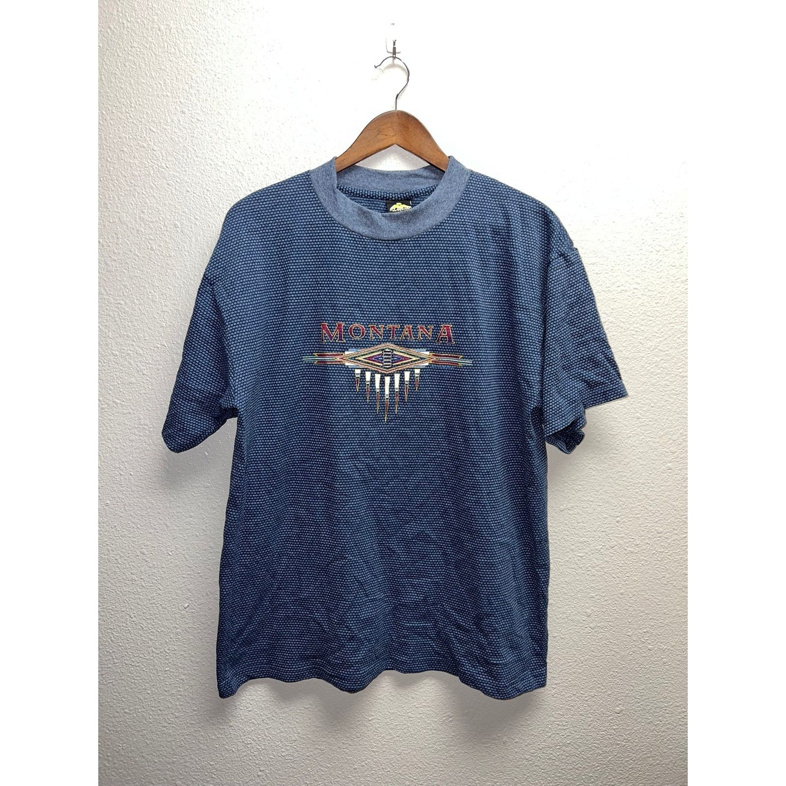 Vintage Vintage Montana Shirt HL Miller Gold USA Made 90s Large L Size US L / EU 52-54 / 3 - 1 Thumbnail