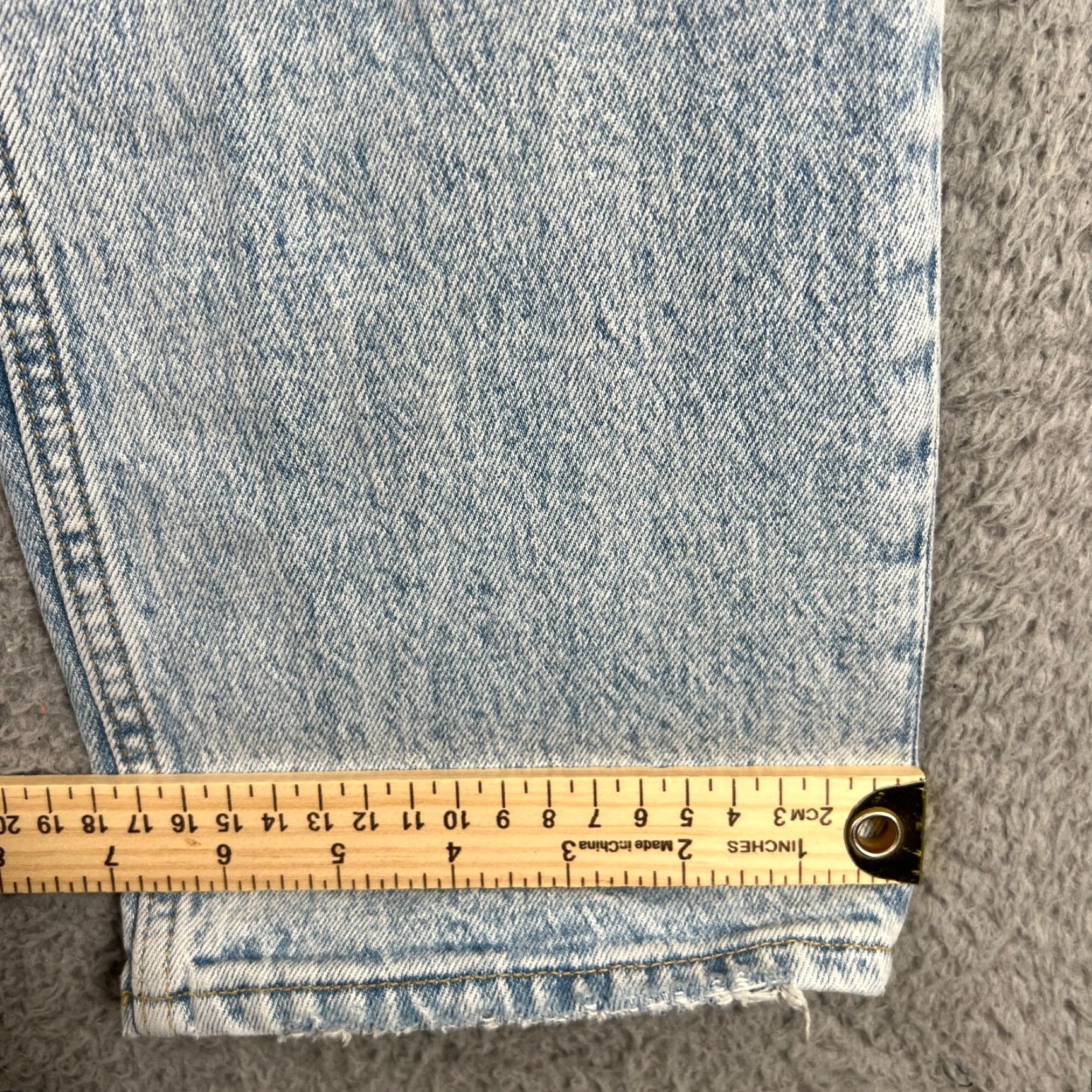 Abercrombie & Fitch VINTAGE Abercrombie & Fitch Jeans Women 2 XS High Rise Straight 90s Blue Denim Size 27" / US 4 / IT 40 - 2 Thumbnail