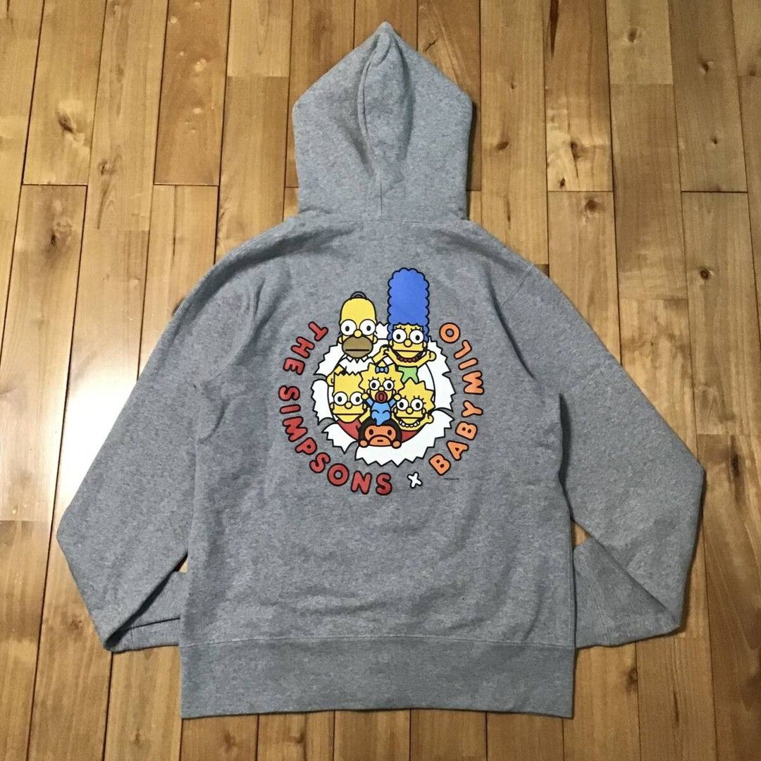 Bape × The Simpsons BAPE × THE SIMPSONS MILO Full zip hoodie a bathing ape Size US M / EU 48-50 / 2 - 3 Thumbnail