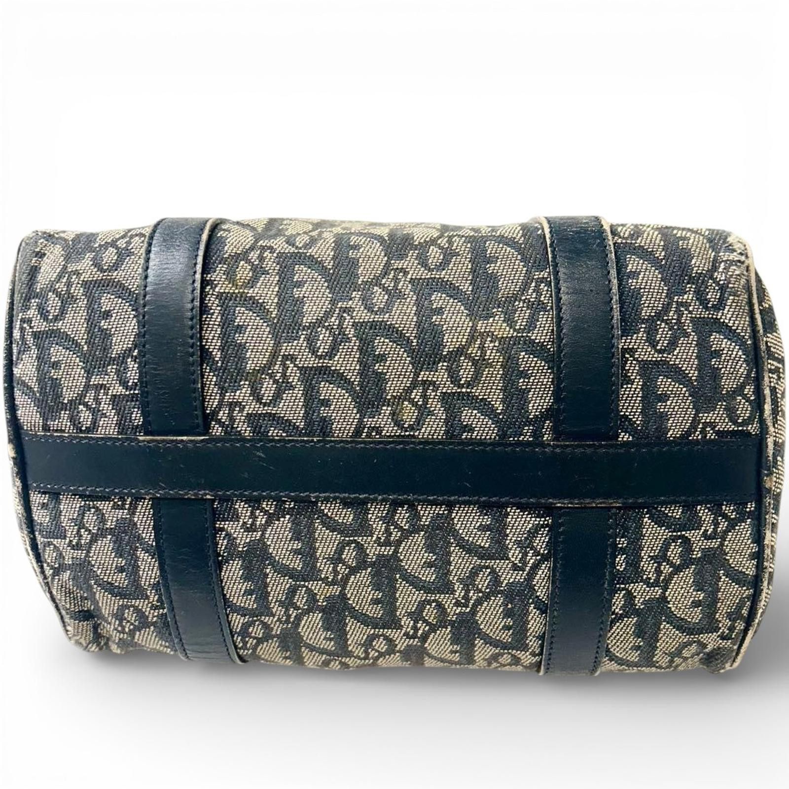 Dior Christian Dior - Monogram Canvas Handbag Black Size ONE SIZE - 7 Thumbnail